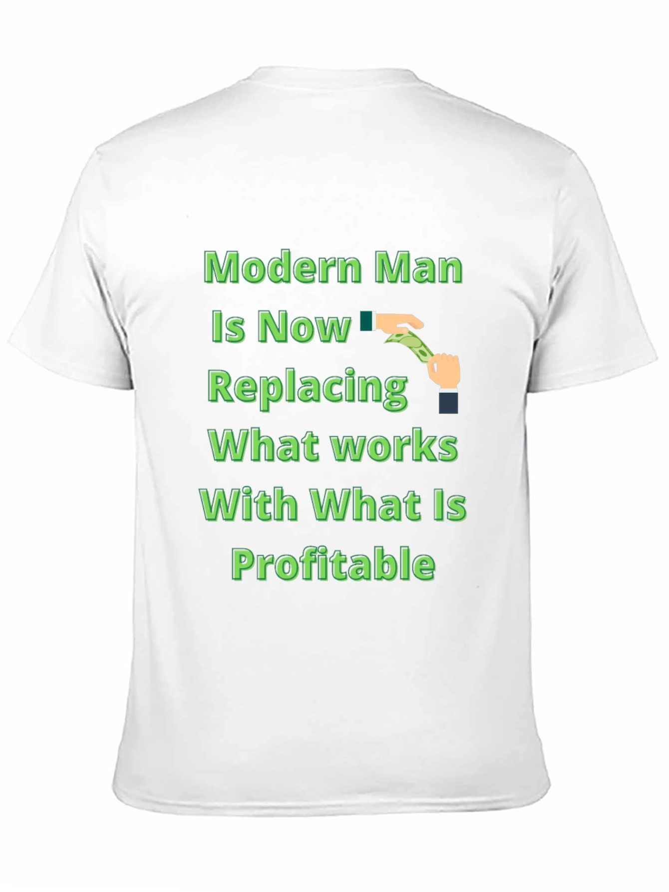 Modern Man Profitable Black T-Shirt