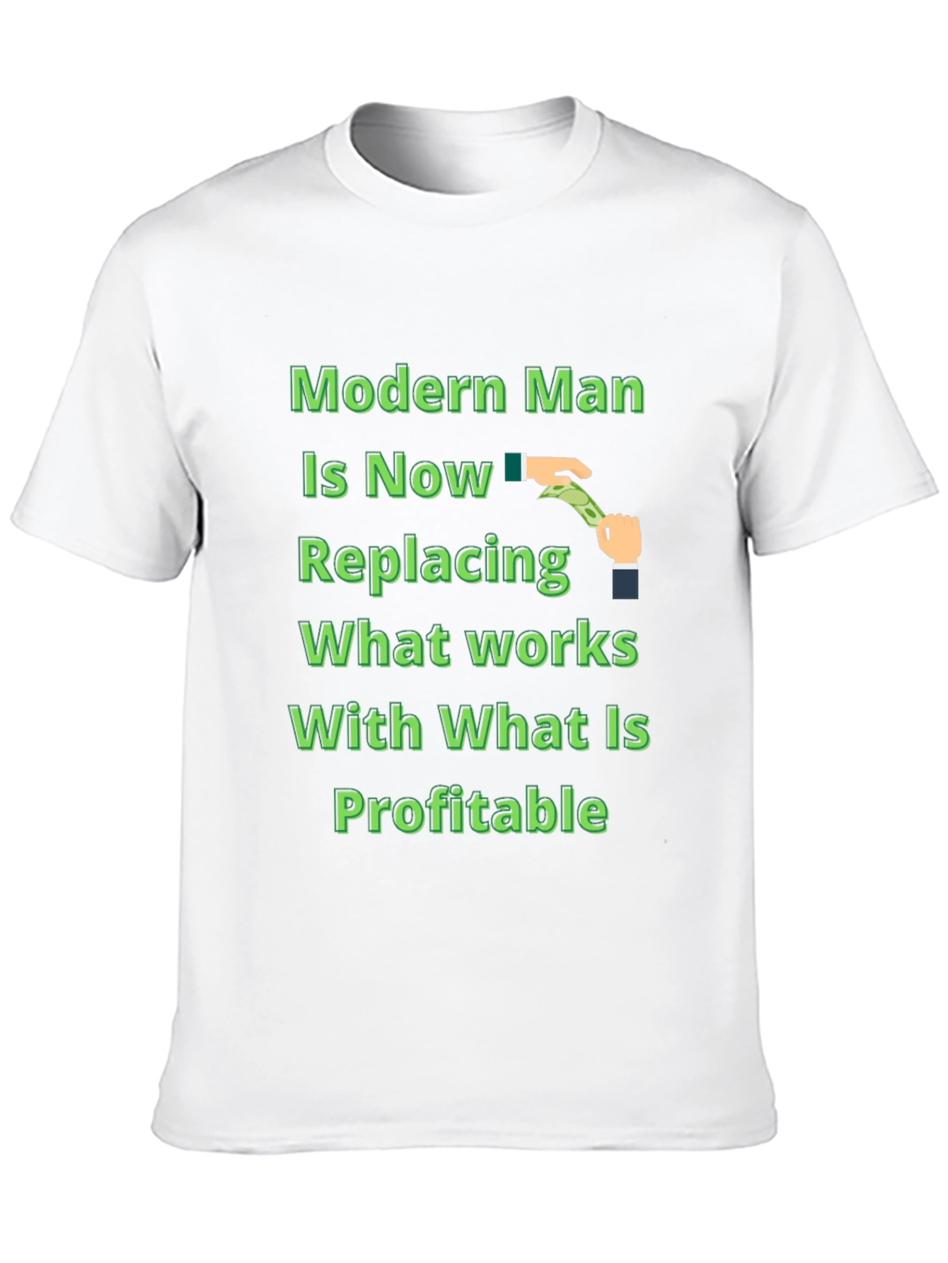Modern Man Profitable Black T-Shirt