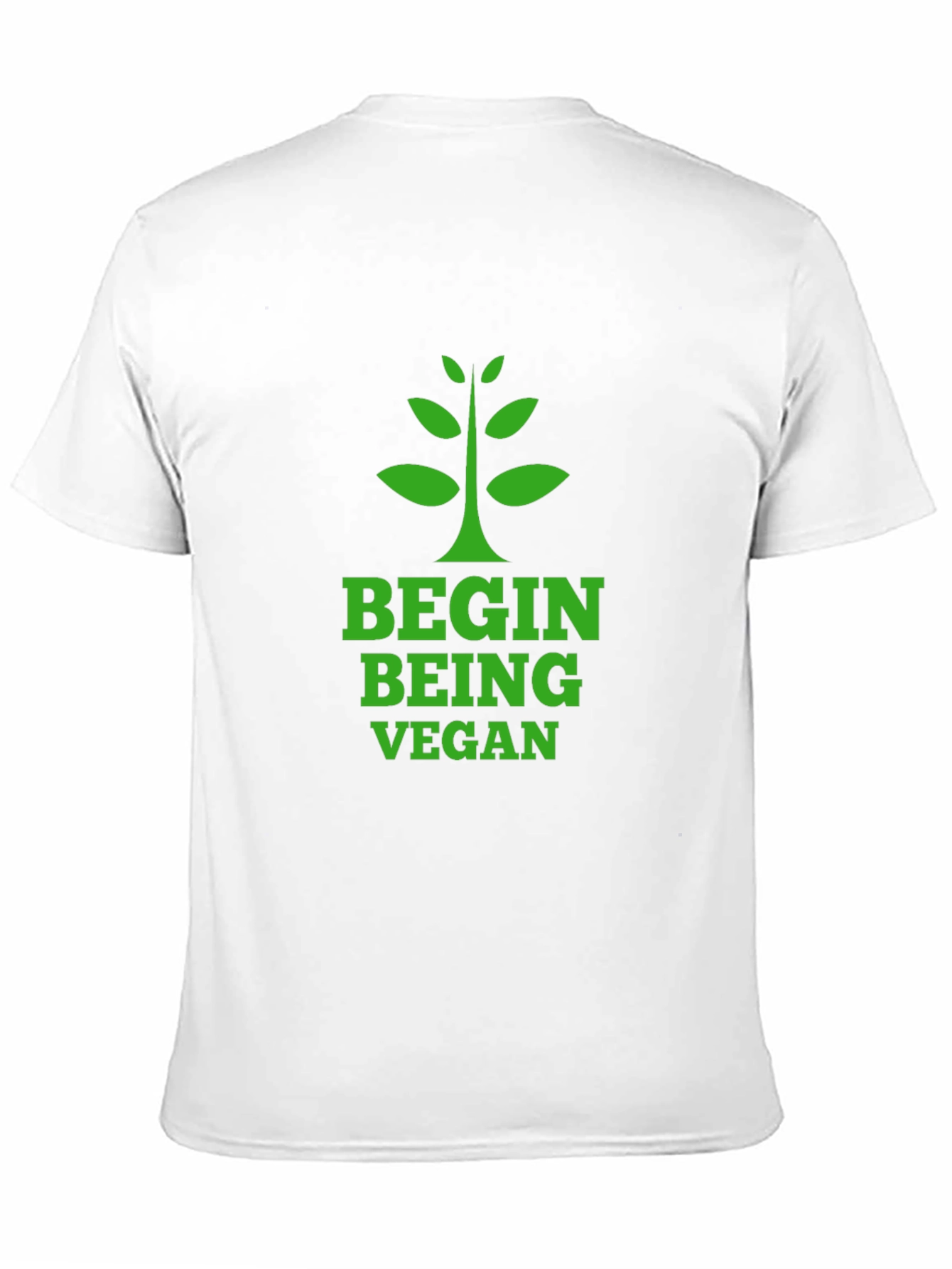 Begin Being Vegan Graphic T-Shirt