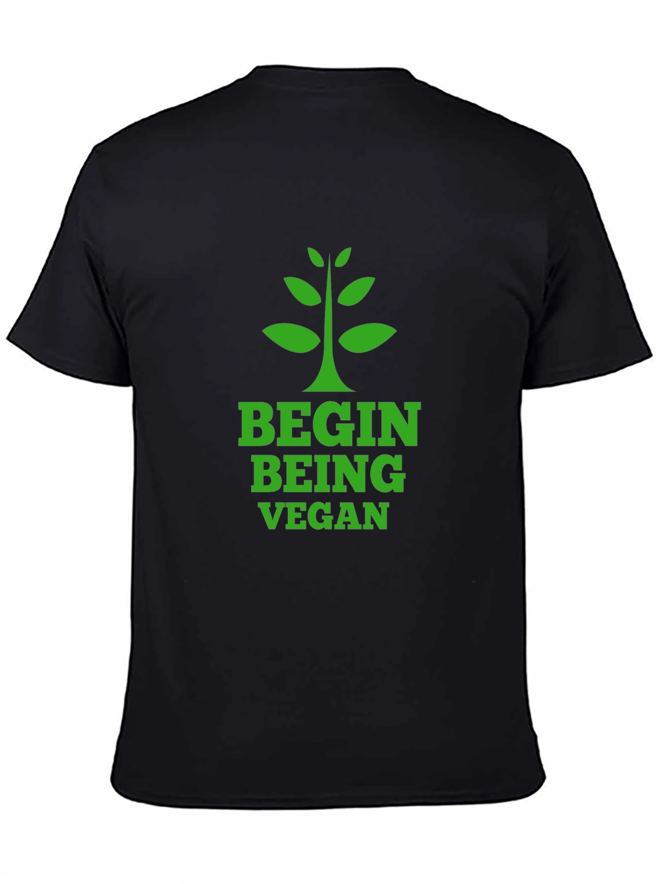 Begin Being Vegan Graphic T-Shirt