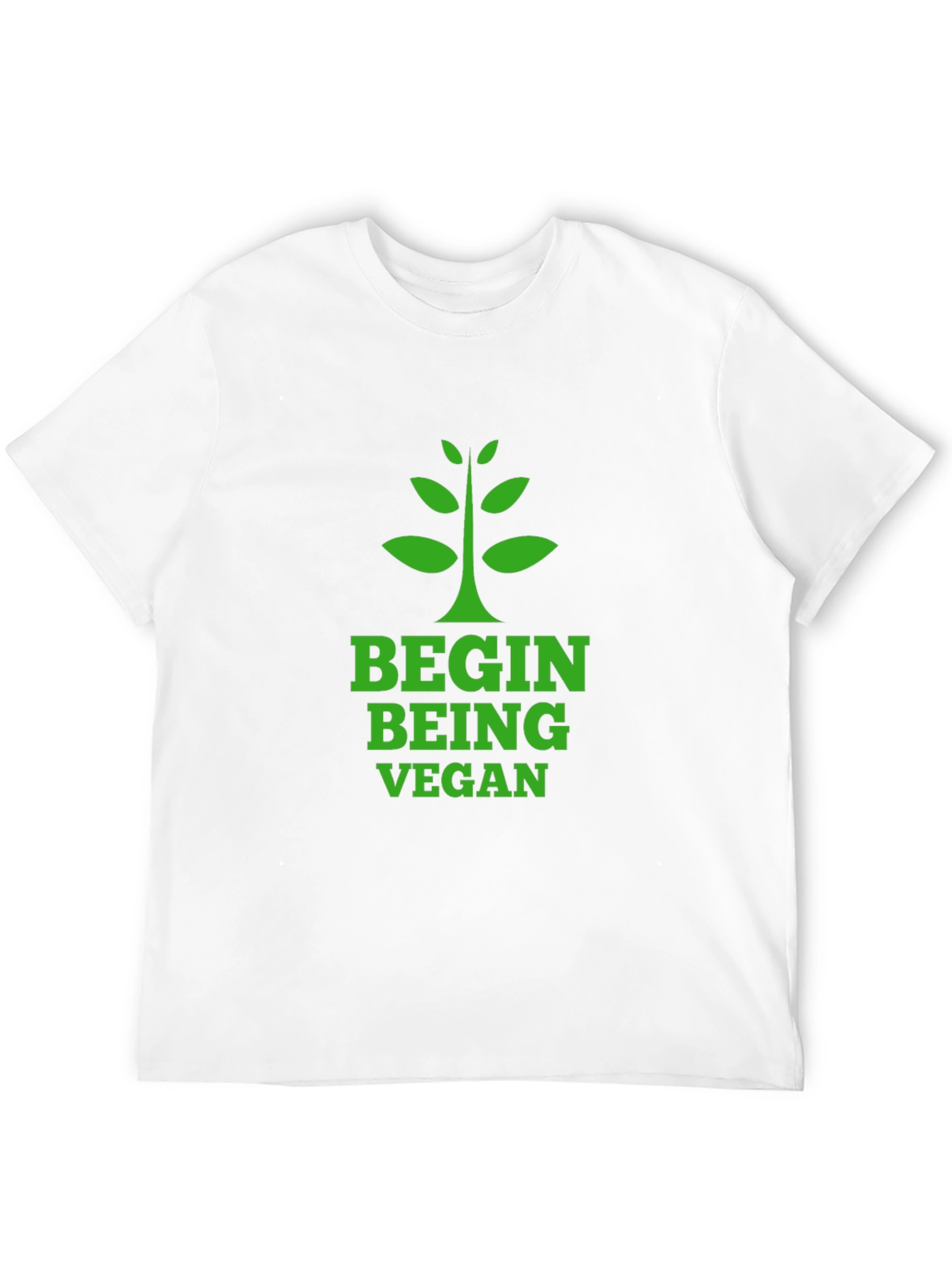 Begin Being Vegan Graphic T-Shirt