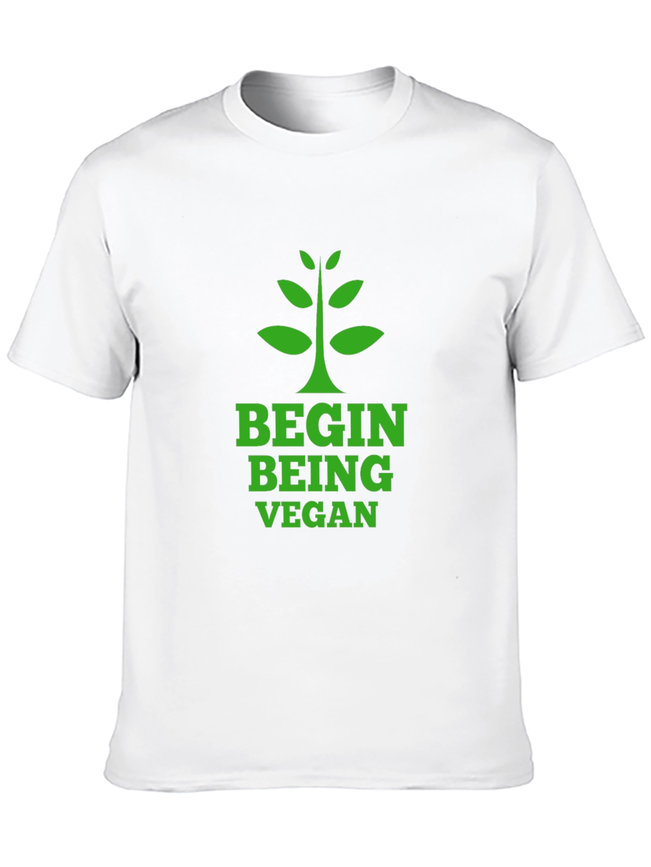 Begin Being Vegan Graphic T-Shirt