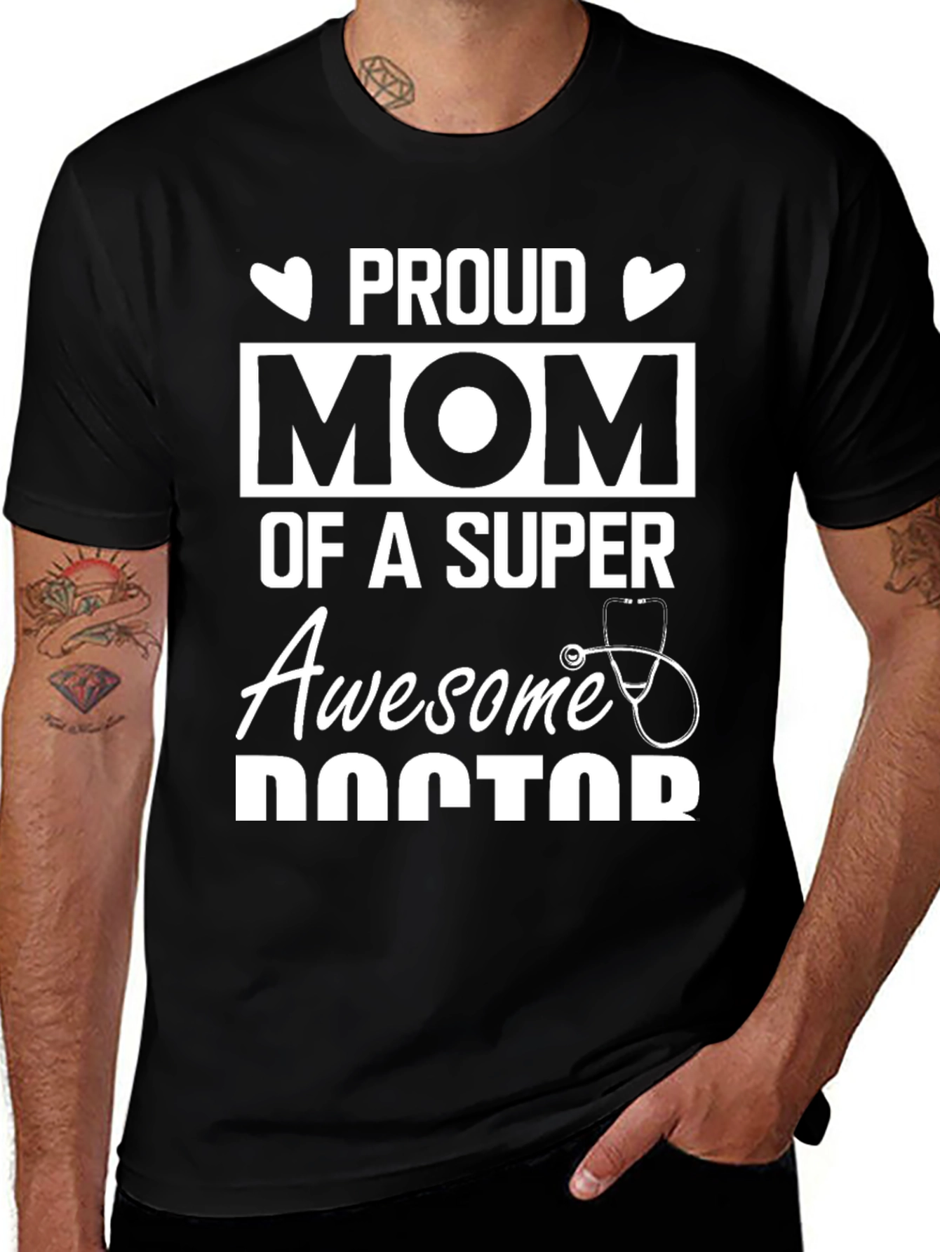 Proud Mom of a Super Awesome Doctor T-Shirt