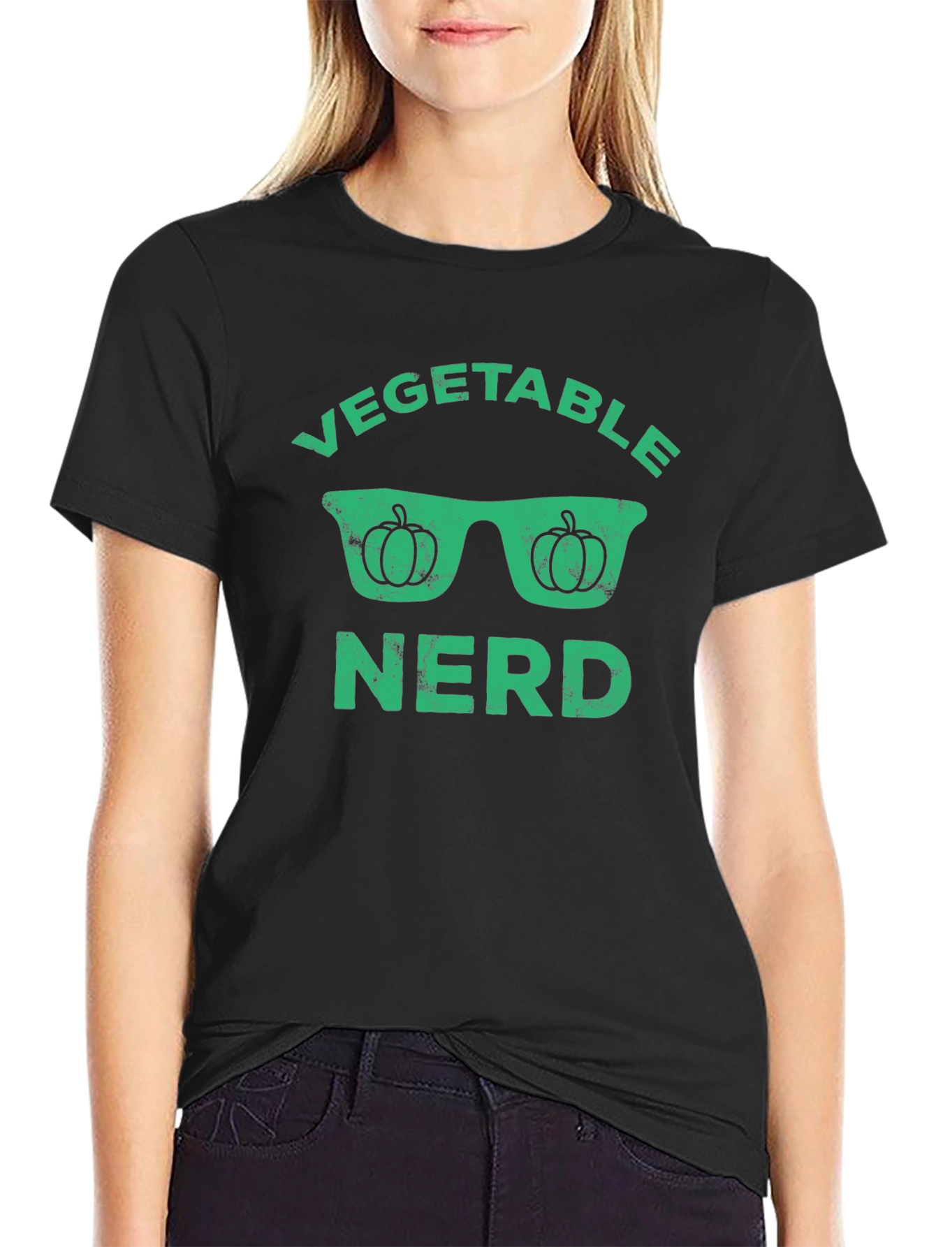 Vegetable Nerd Graphic T-Shirt