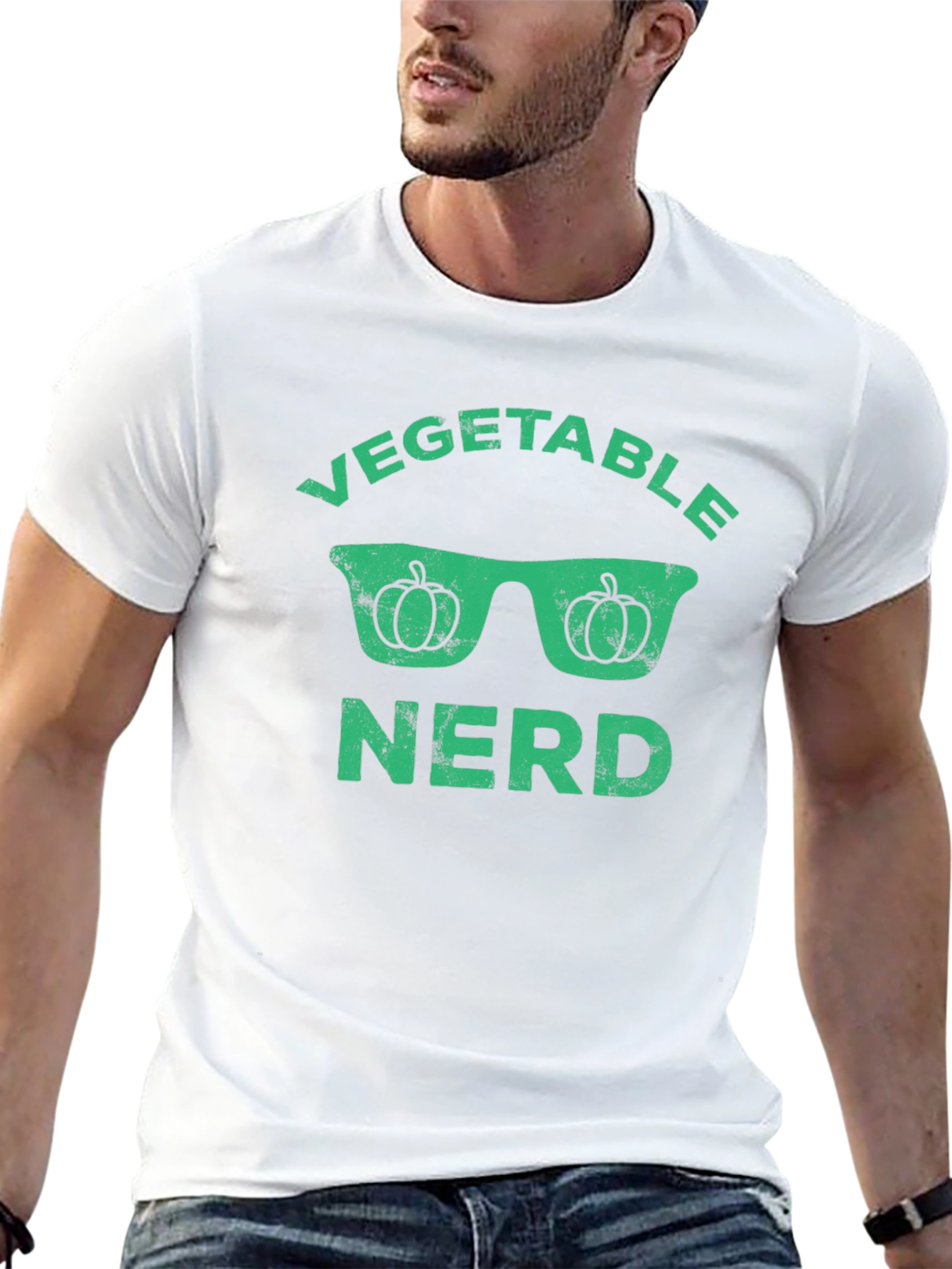Vegetable Nerd Graphic T-Shirt