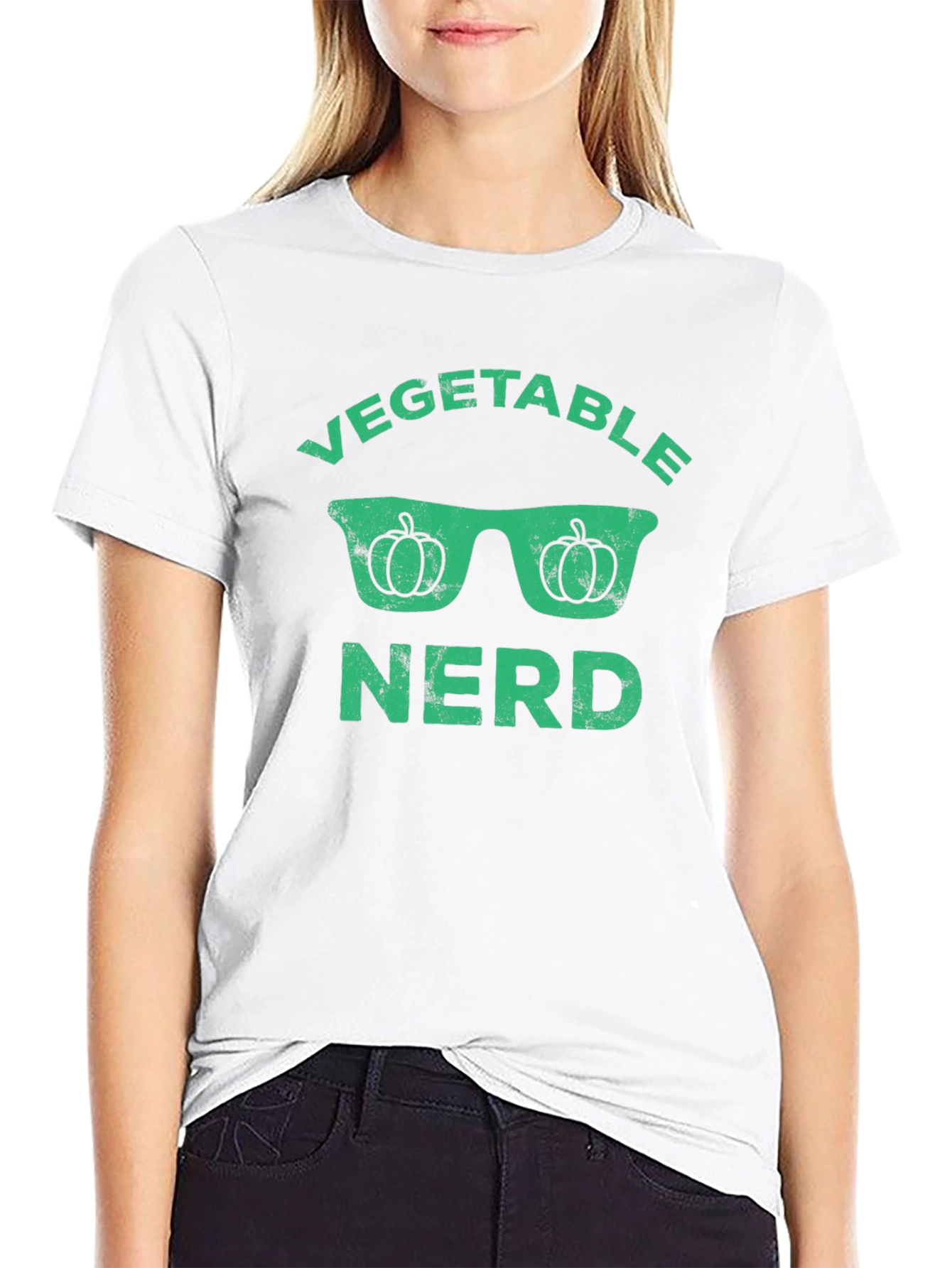 Vegetable Nerd Graphic T-Shirt