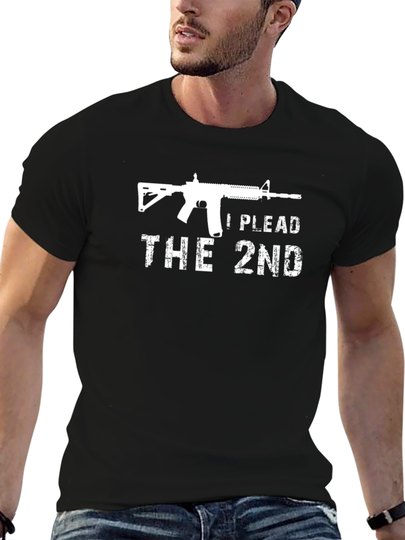 I Plead The 2nd Amendment Gun T-Shirt