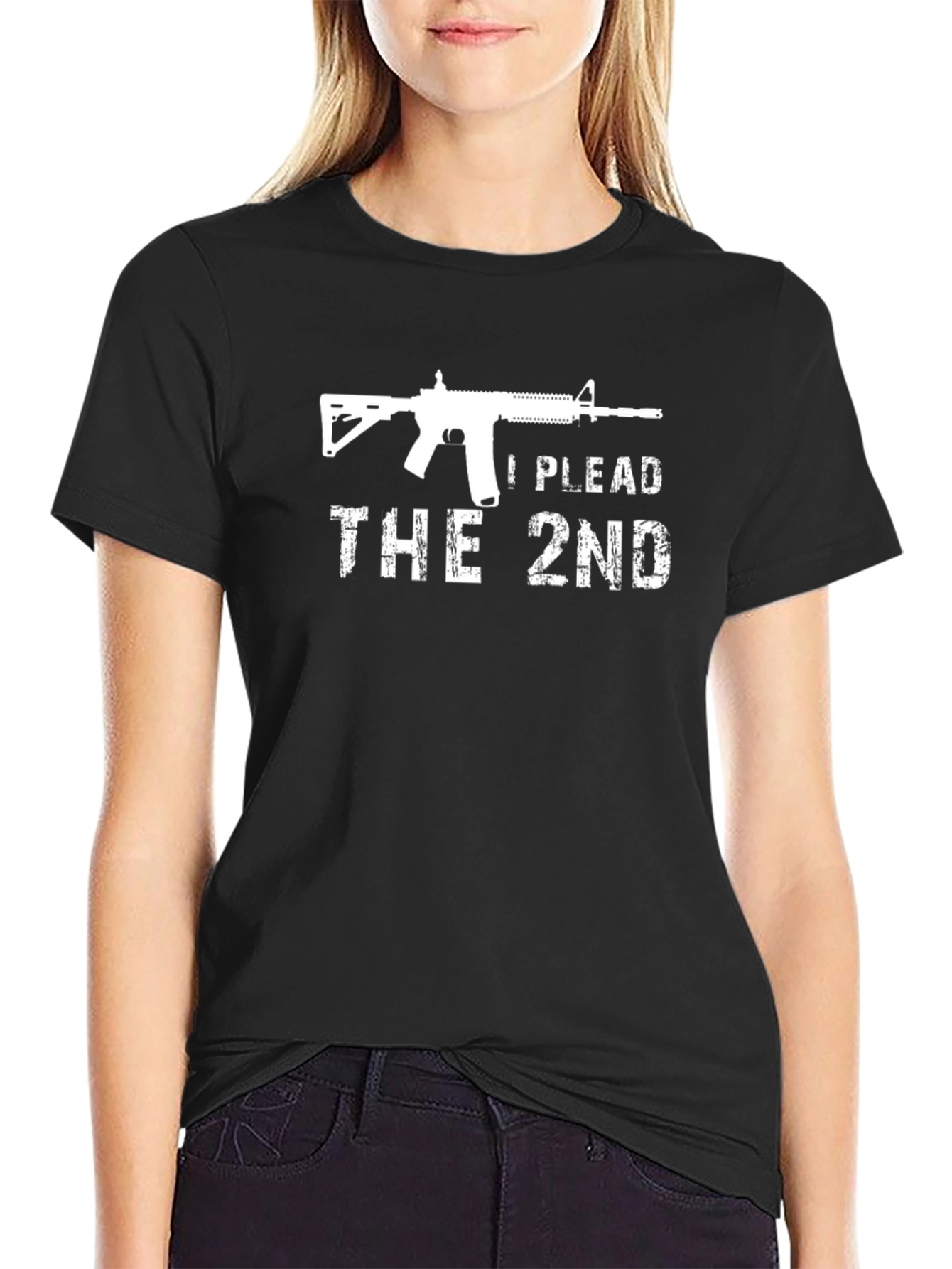 I Plead The 2nd Amendment Gun T-Shirt