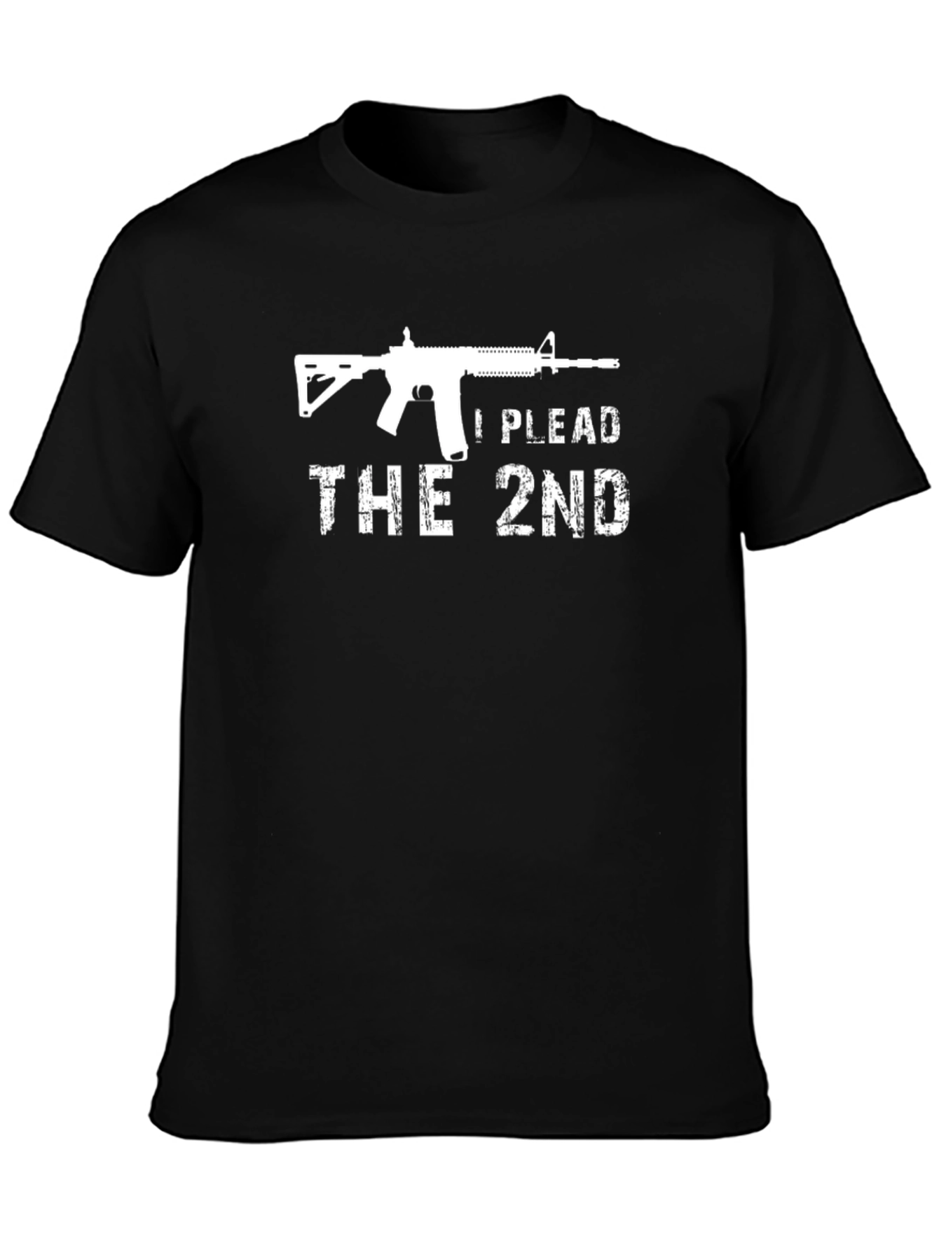 I Plead The 2nd Amendment Gun T-Shirt