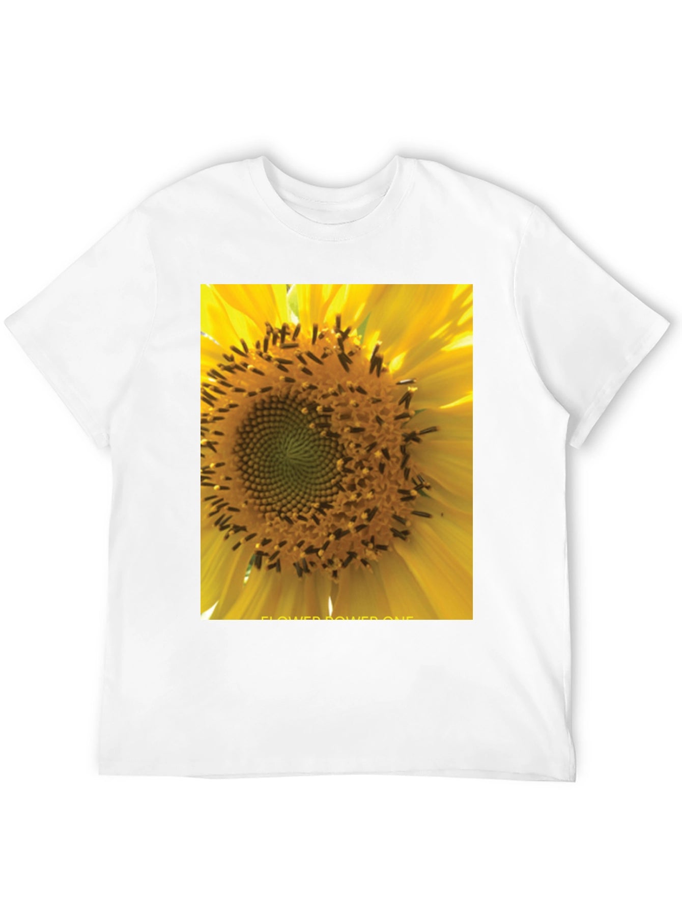 Sunflower Power Tee - Black Graphic T-Shirt