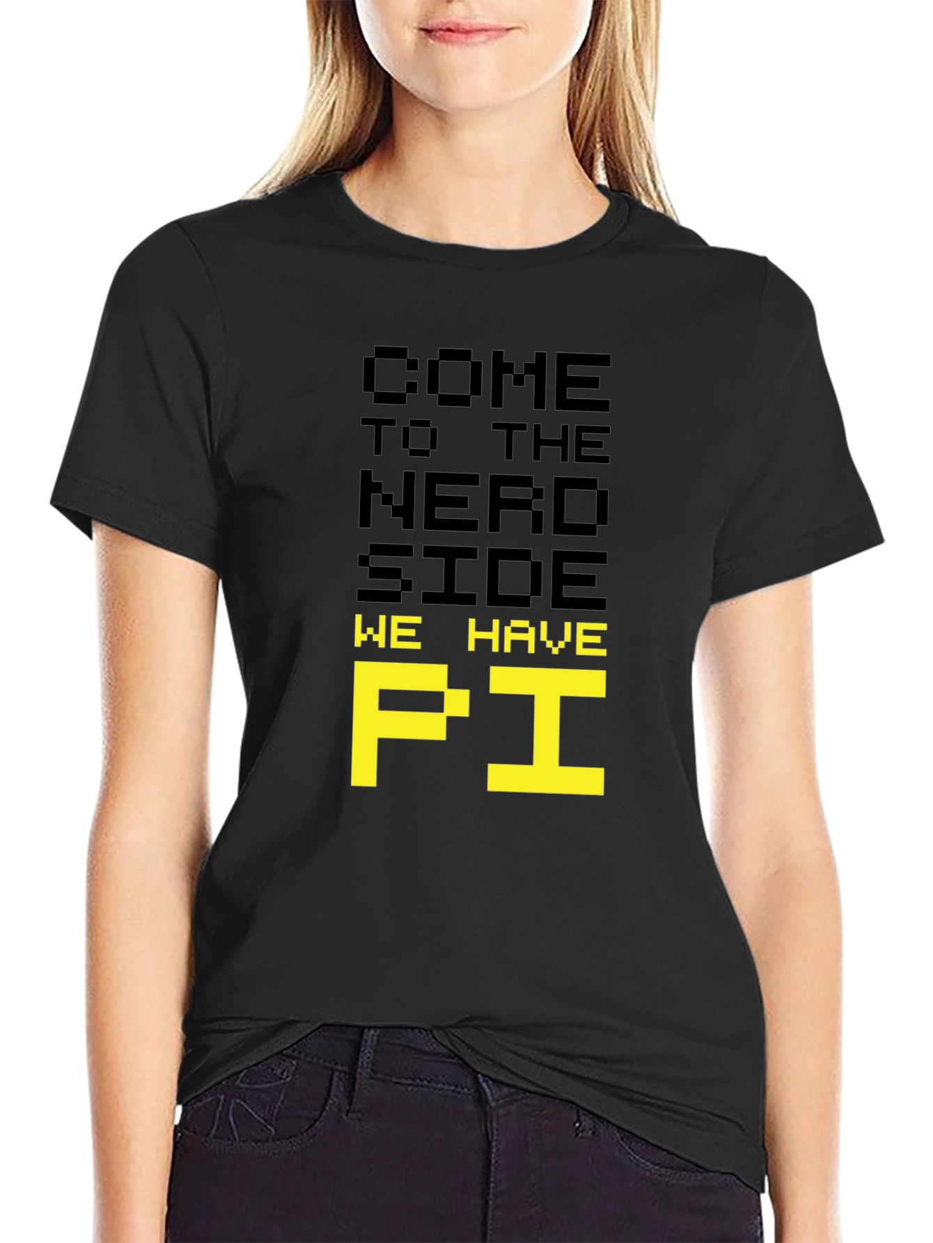 Nerd Side Pi T-Shirt - Geeky Gamer Tee