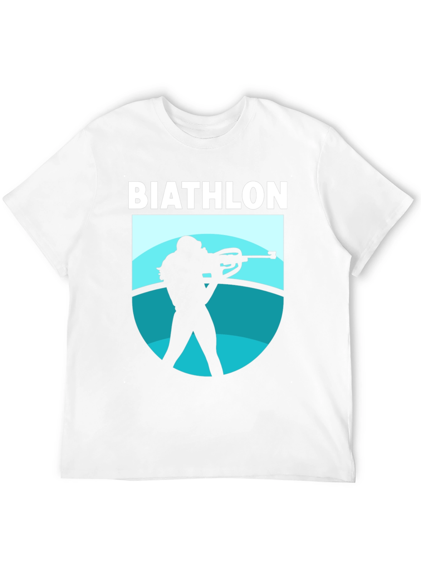 Biathlon Silhouette Graphic Tee - Black