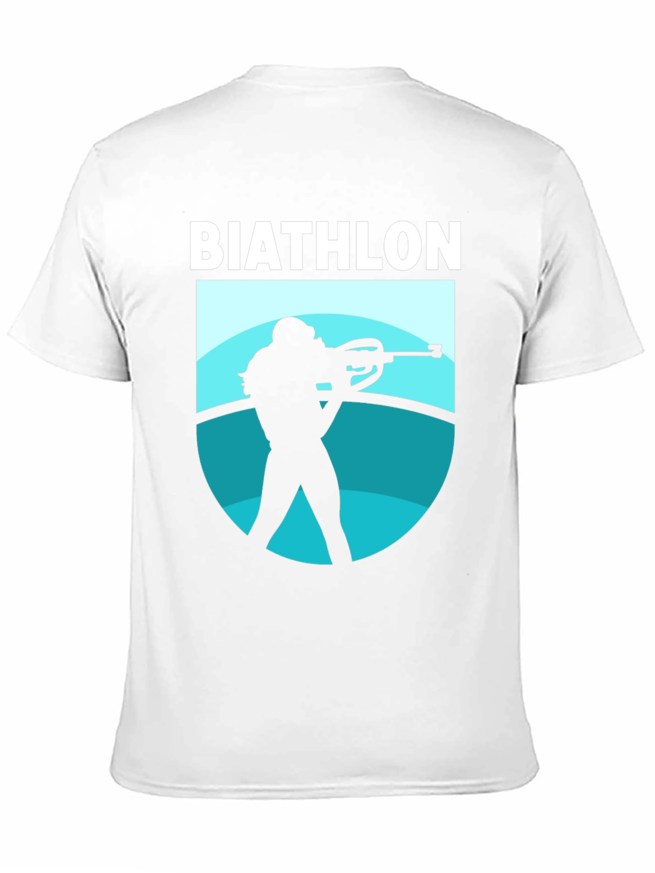 Biathlon Silhouette Graphic Tee - Black
