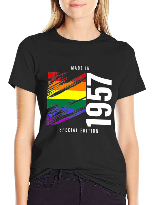 Made in 1957 Rainbow Pride T-Shirt - Special Edition