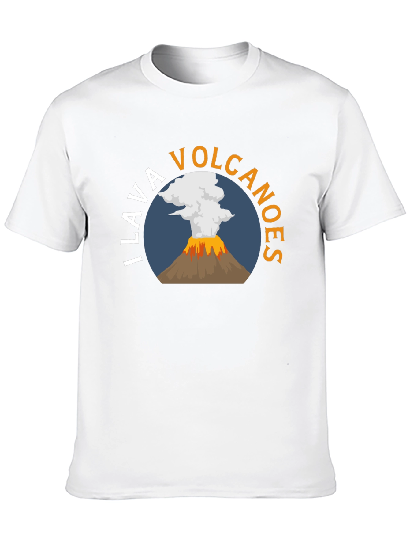I Lava Volcanoes T-Shirt - Black