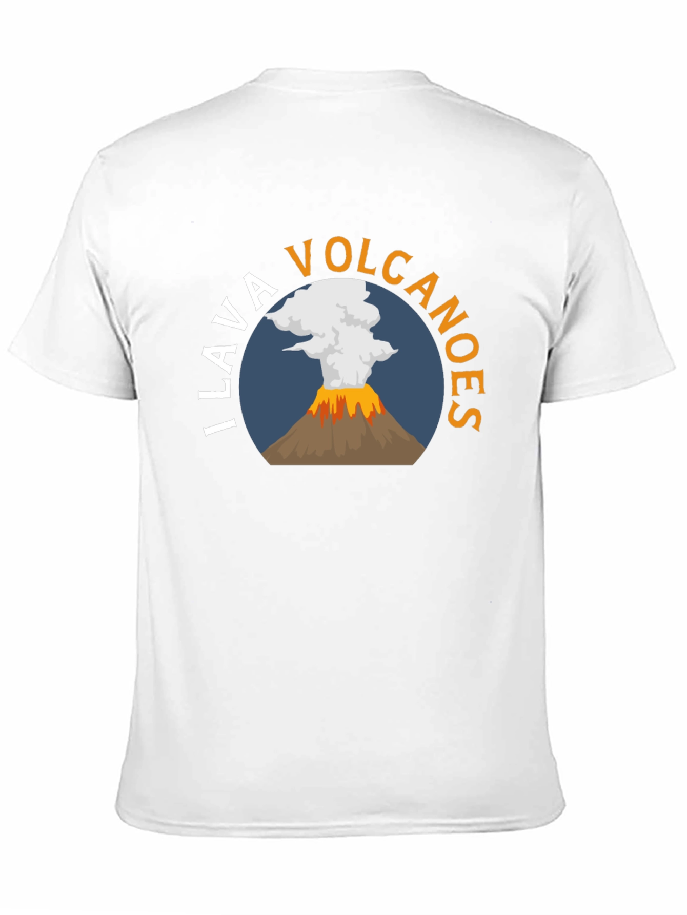 I Lava Volcanoes T-Shirt - Black
