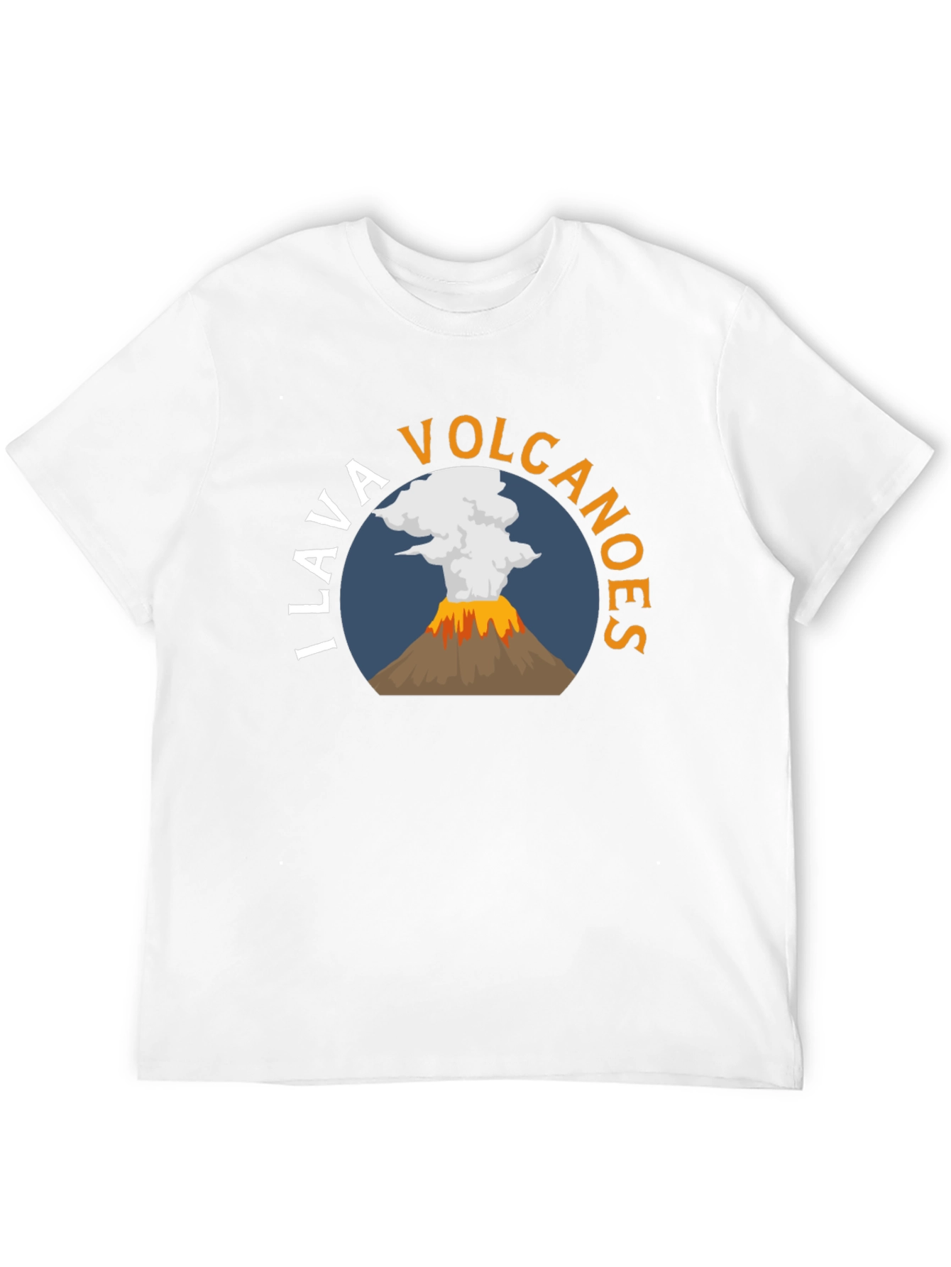 I Lava Volcanoes T-Shirt - Black