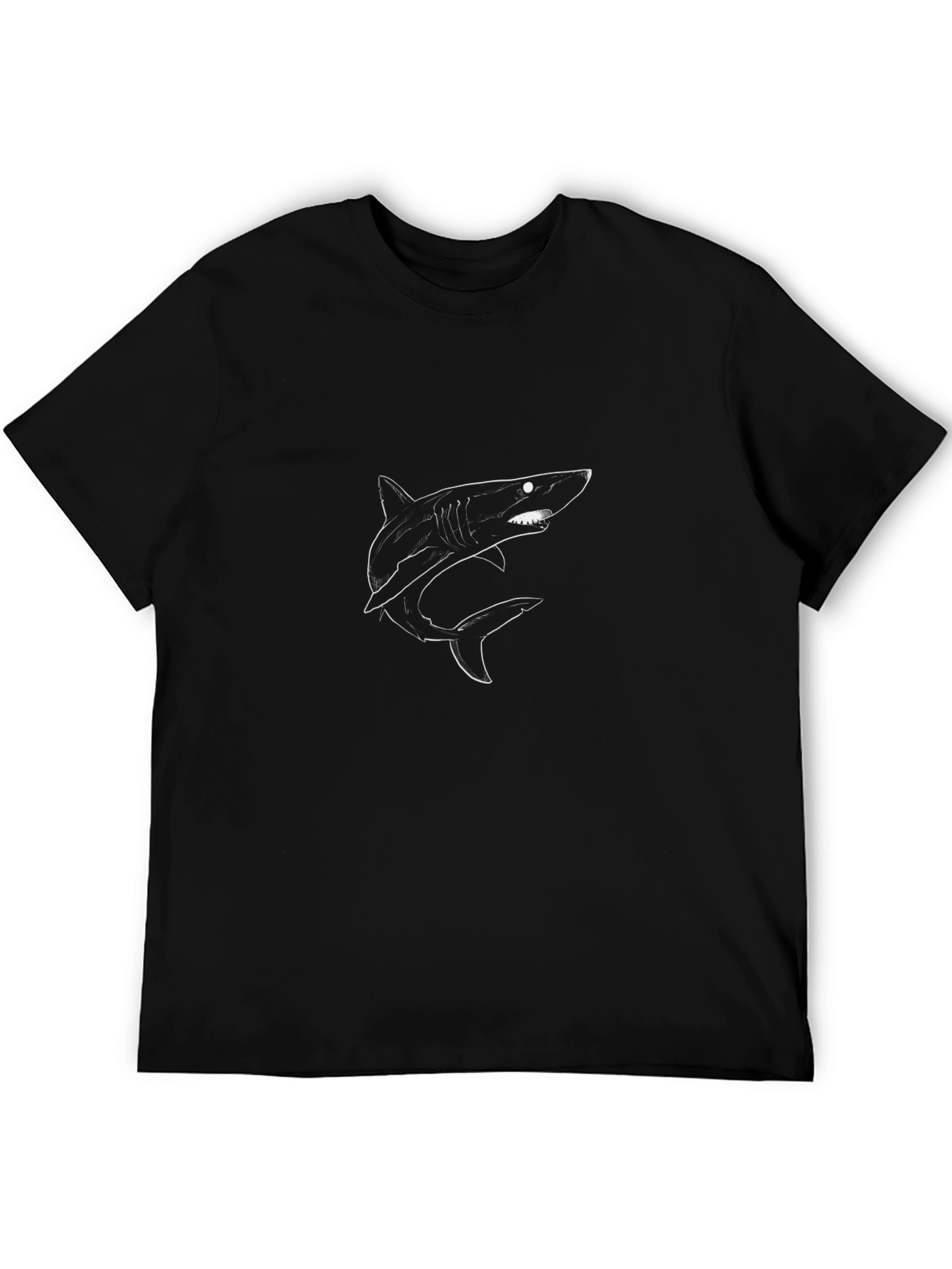 Black Shark Graphic Tee - Mens