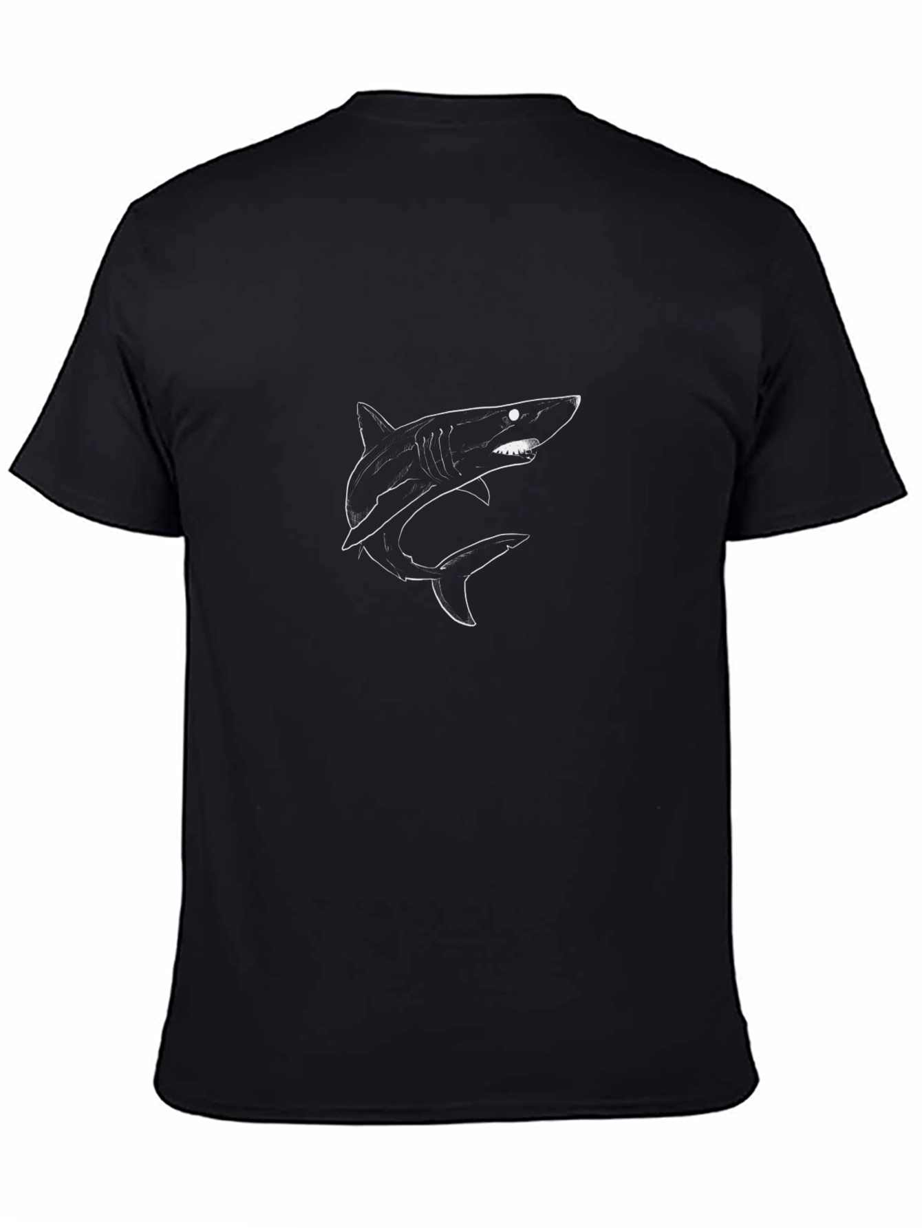 Black Shark Graphic Tee - Mens