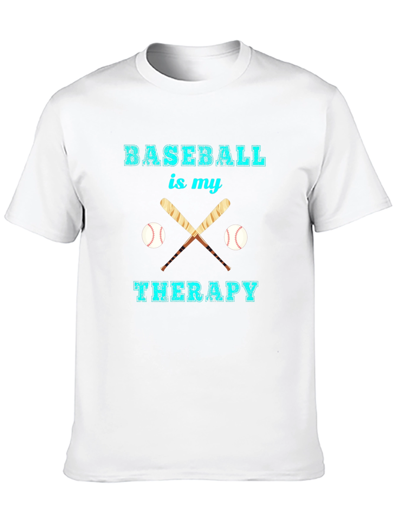 Baseball Therapy Graphic T-Shirt