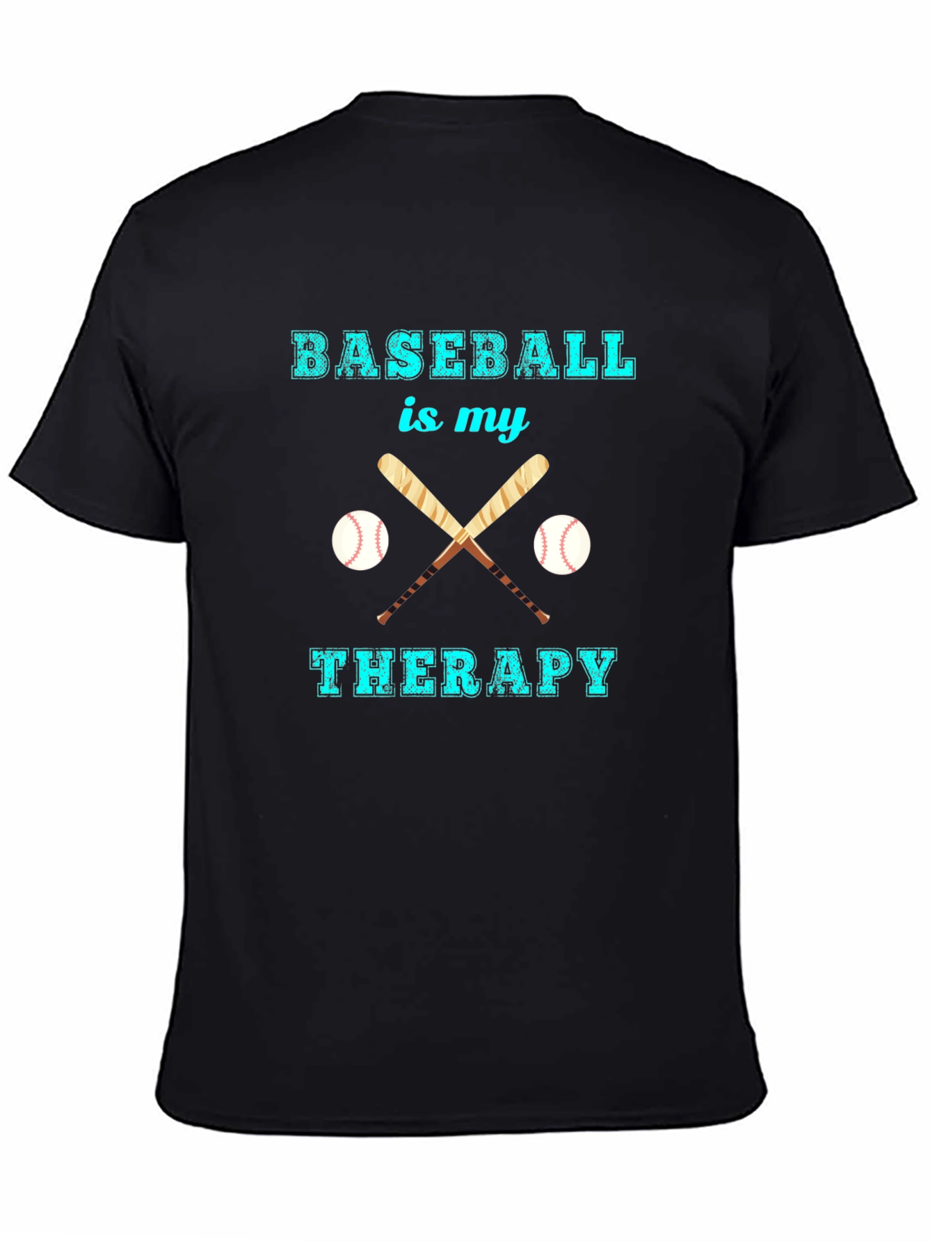 Baseball Therapy Graphic T-Shirt