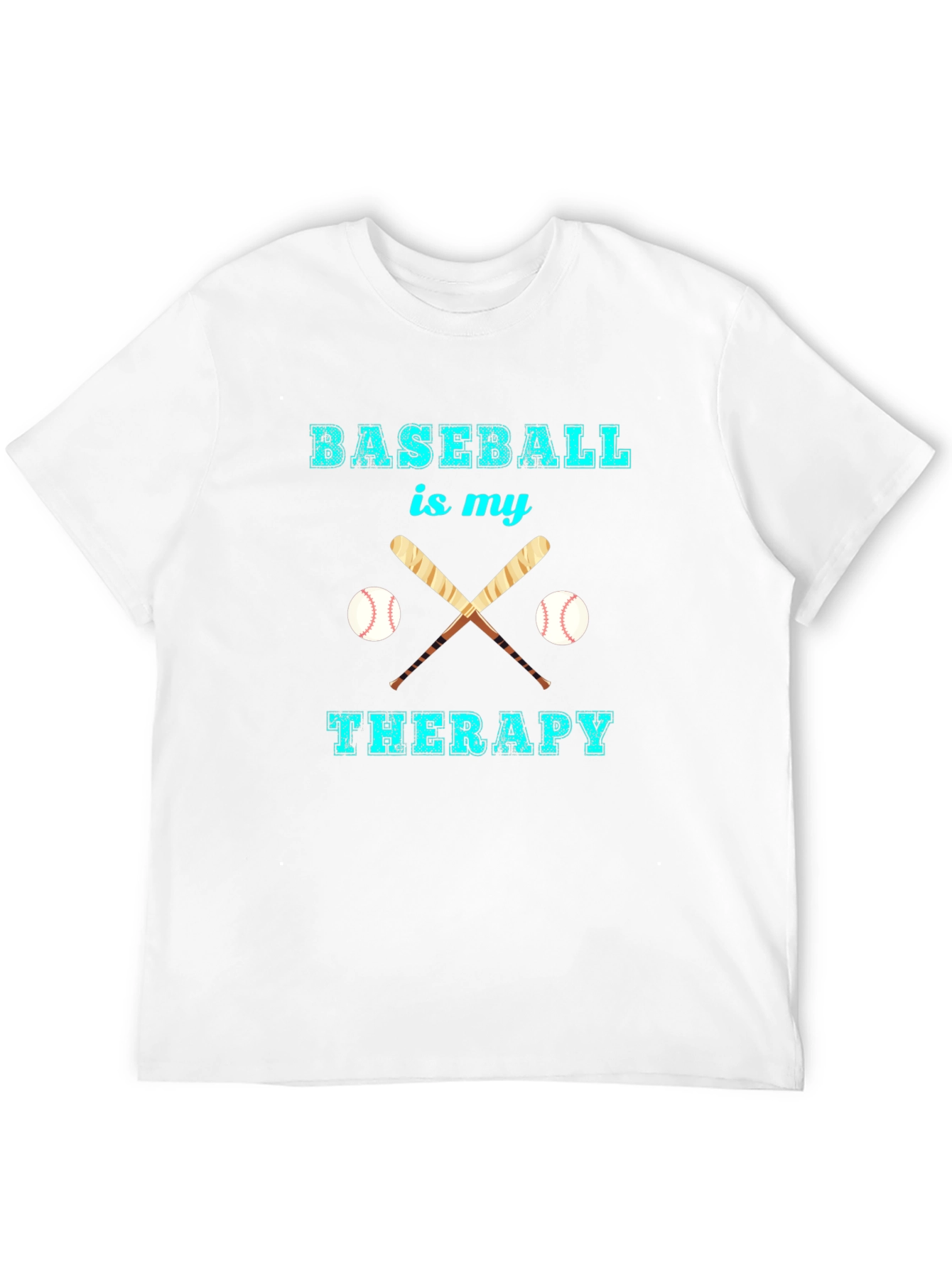 Baseball Therapy Graphic T-Shirt