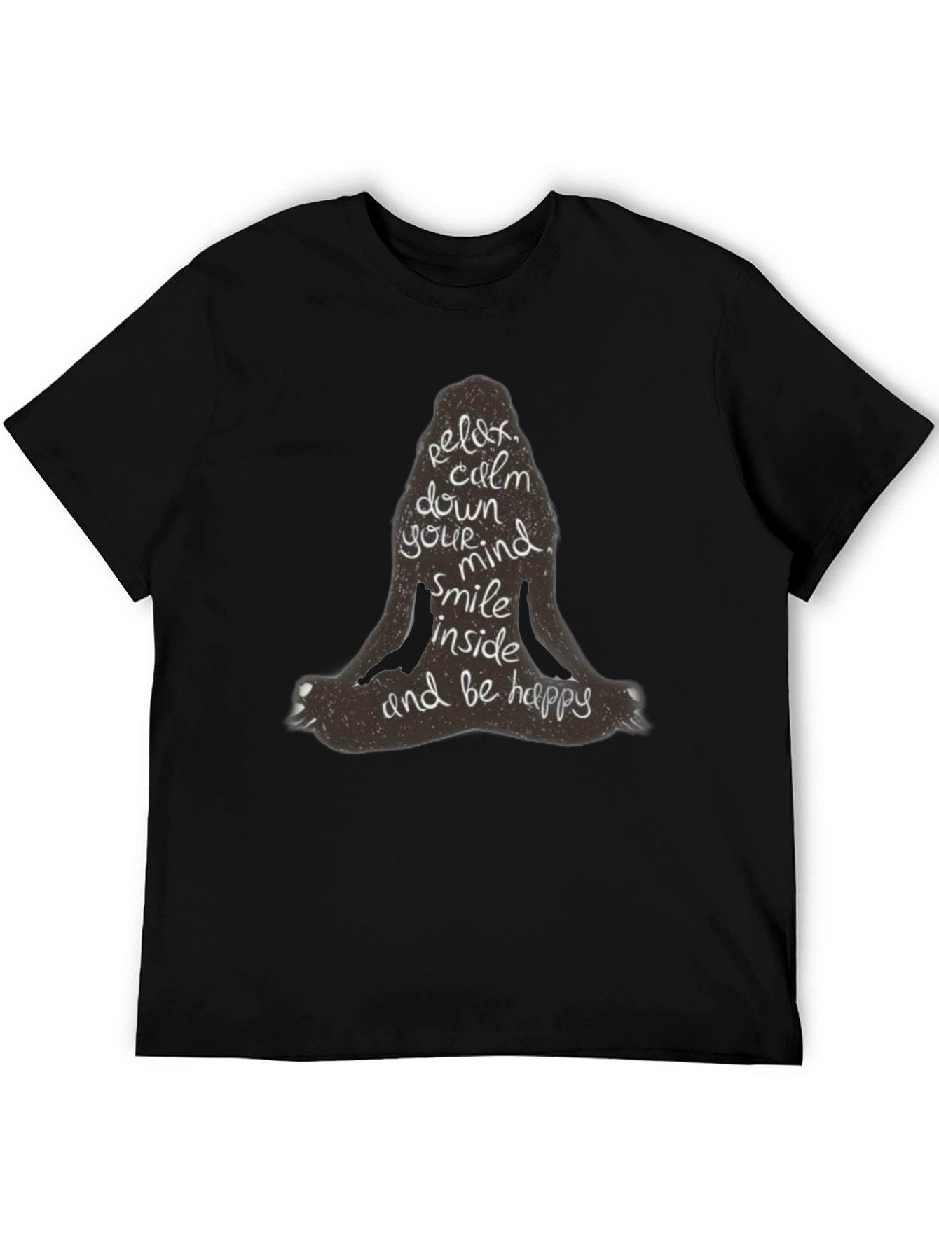 Relax & Calm Mind T-Shirt - Yoga Meditation Tee