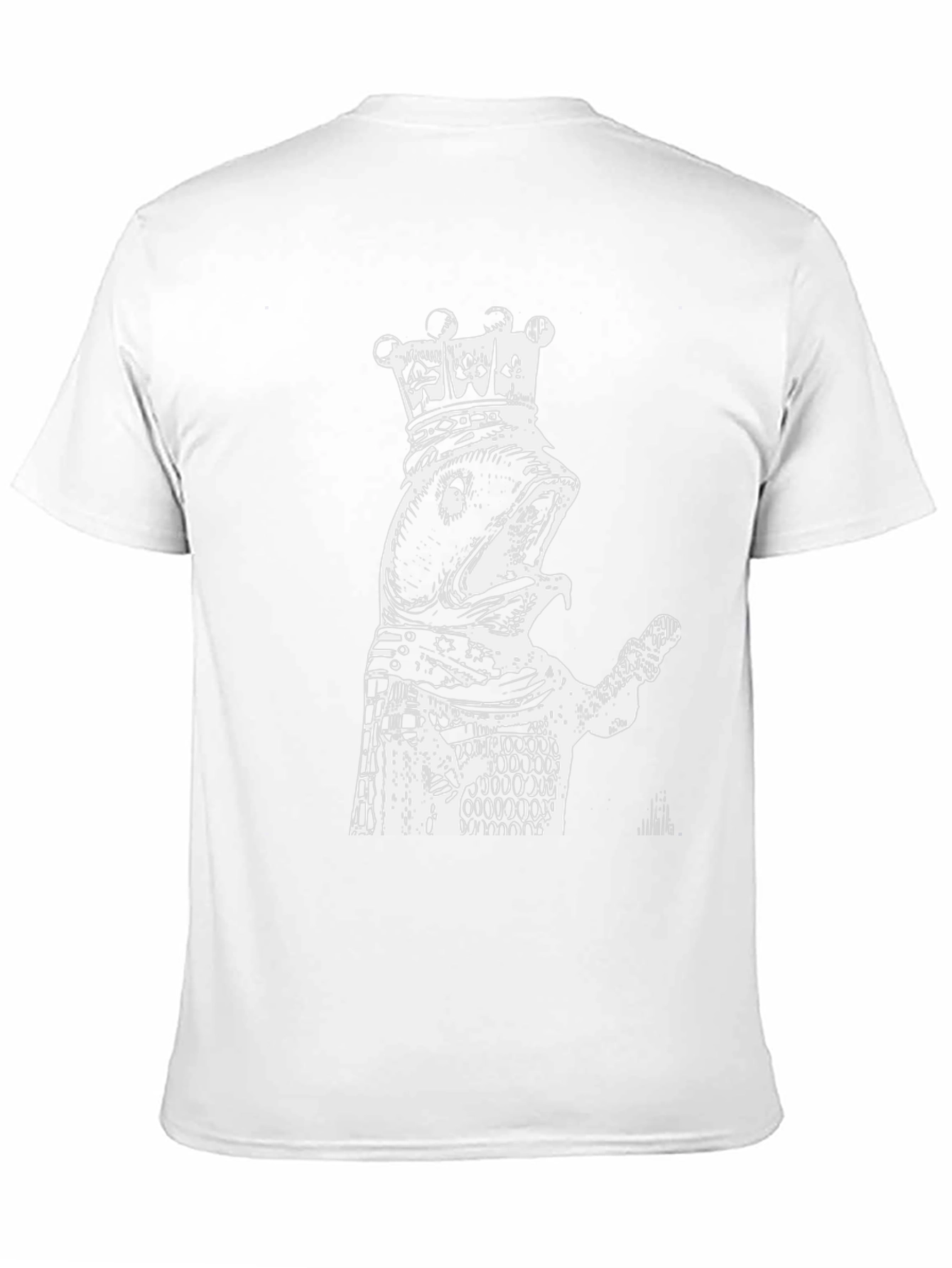 King Fish Graphic T-Shirt - Black Novelty Design