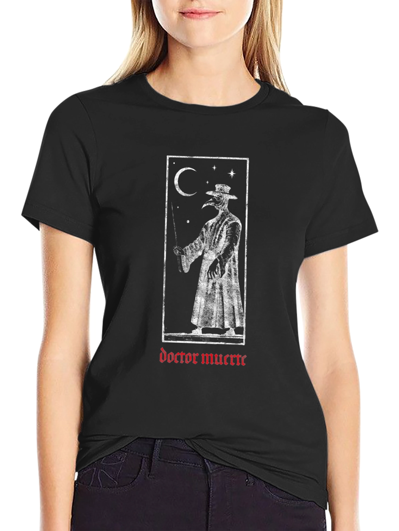Doctor Muerte Graphic T-Shirt - Black