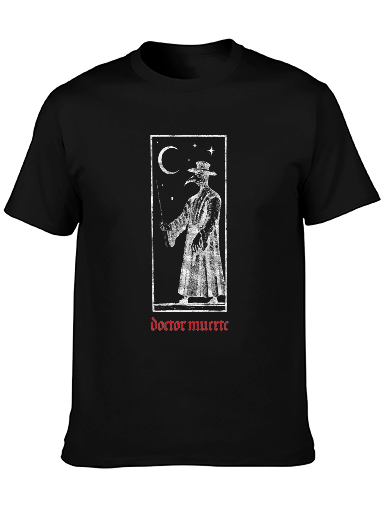 Doctor Muerte Graphic T-Shirt - Black
