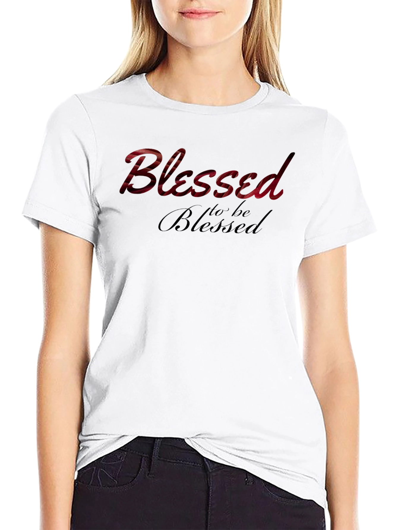 Blessed Graphic T-Shirt - Stylish Religious Apparel