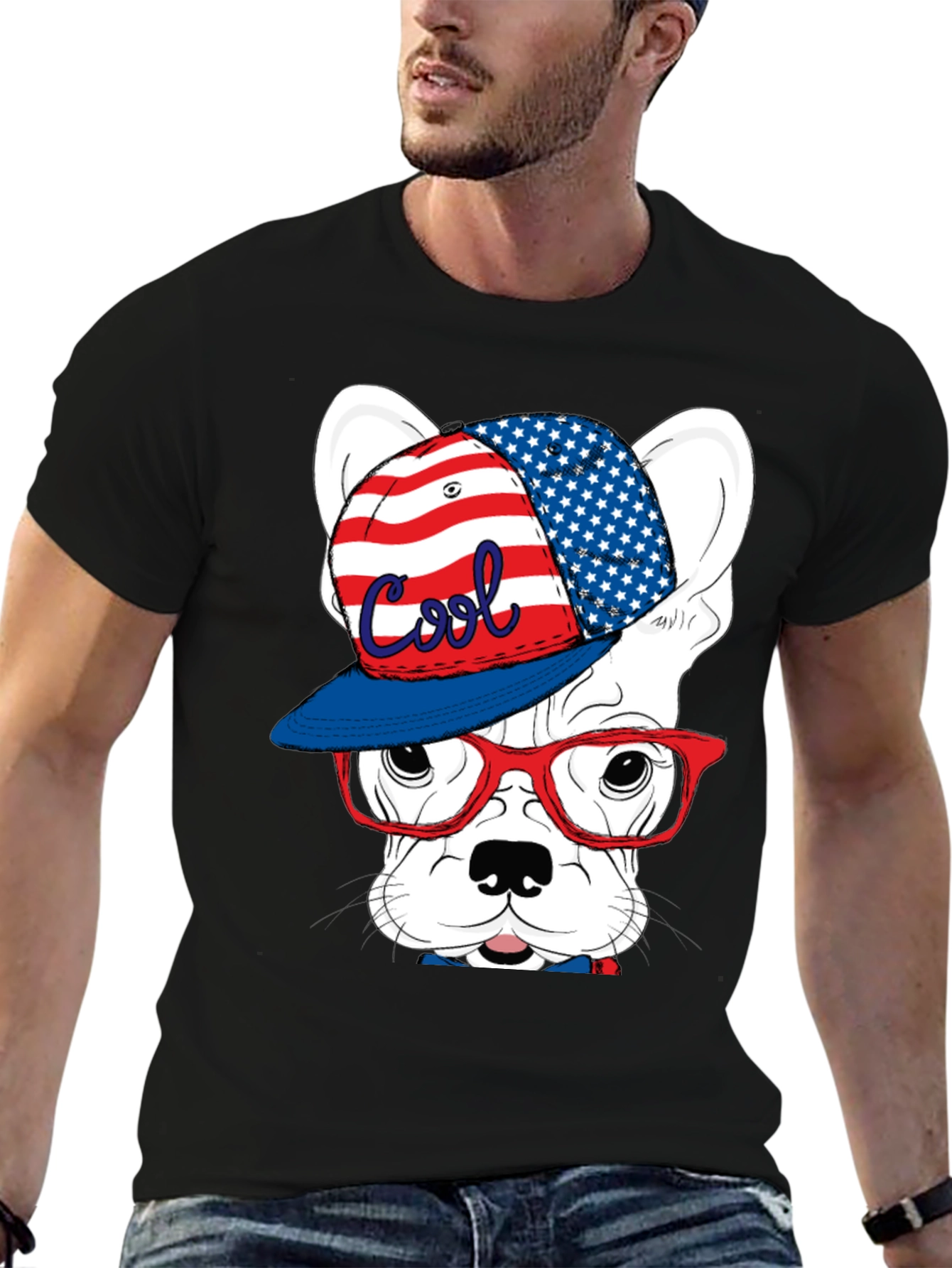 Cool Bulldog USA T-Shirt
