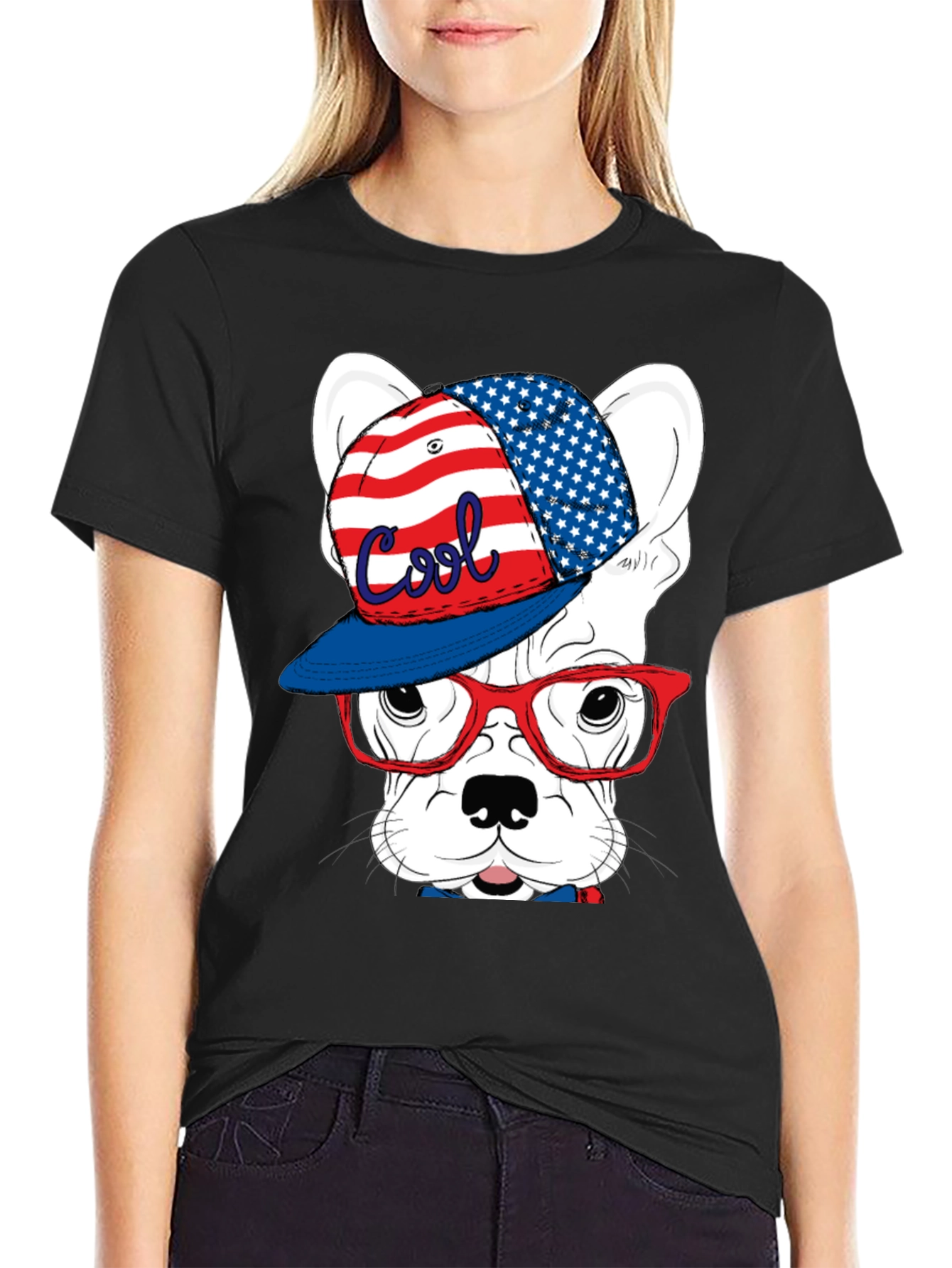 Cool Bulldog USA T-Shirt