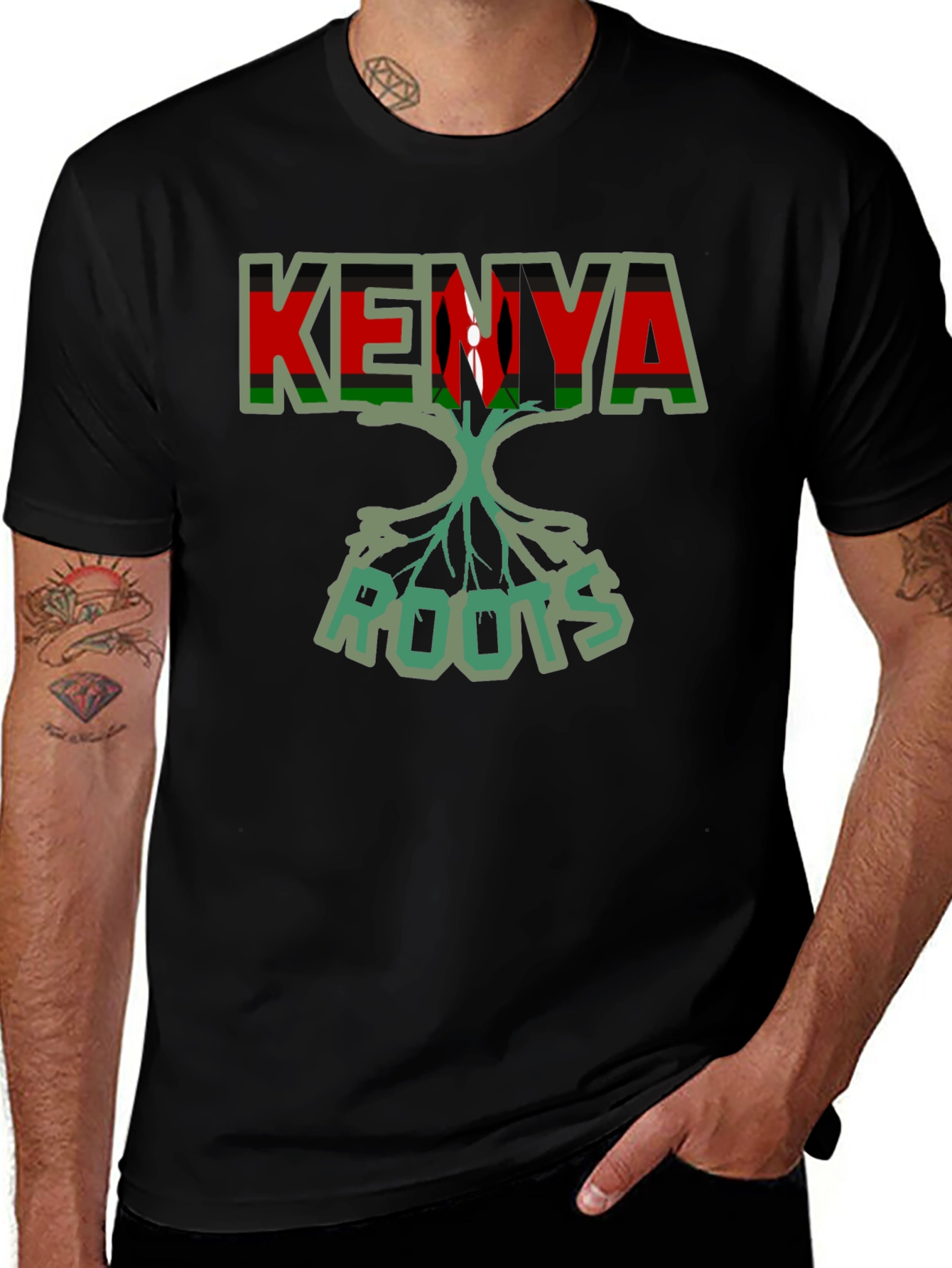 Kenya Roots Graphic T-Shirt