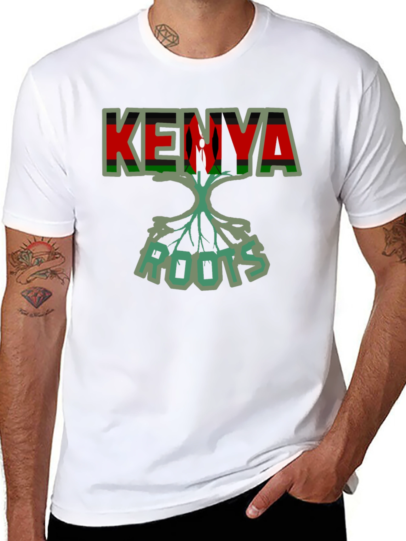 Kenya Roots Graphic T-Shirt
