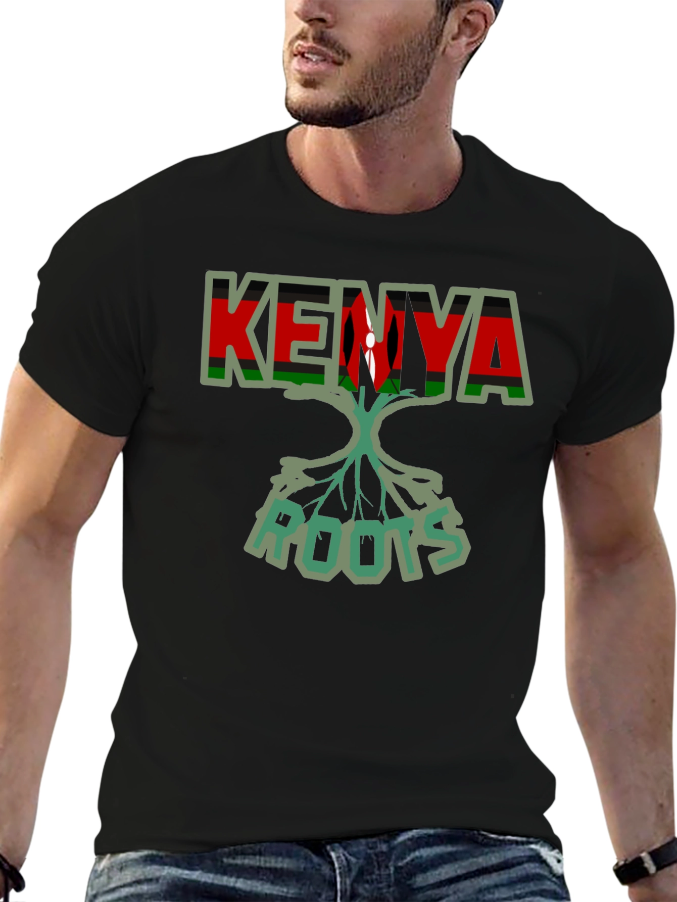 Kenya Roots Graphic T-Shirt
