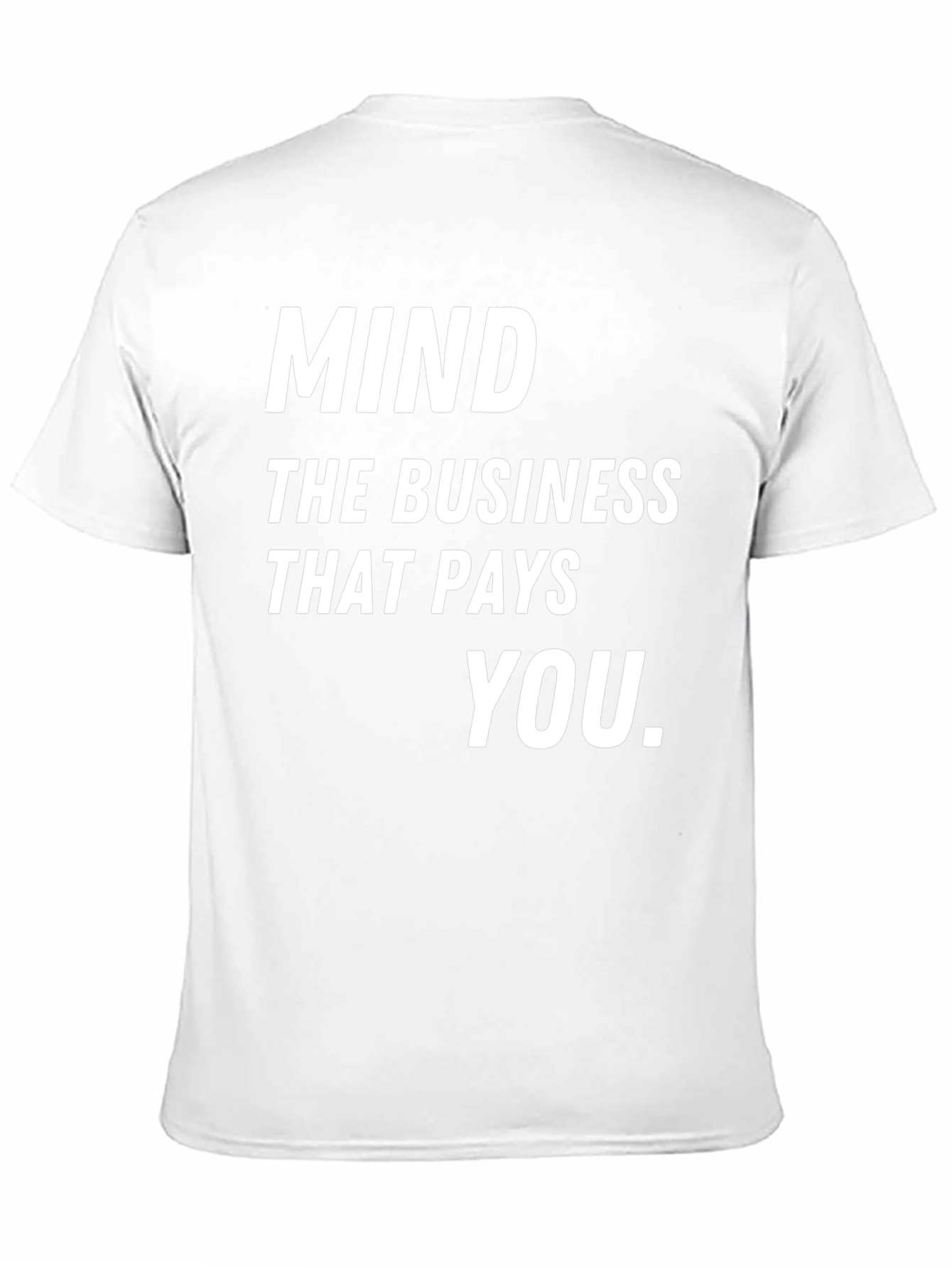 Mind The Business Black Graphic Tee
