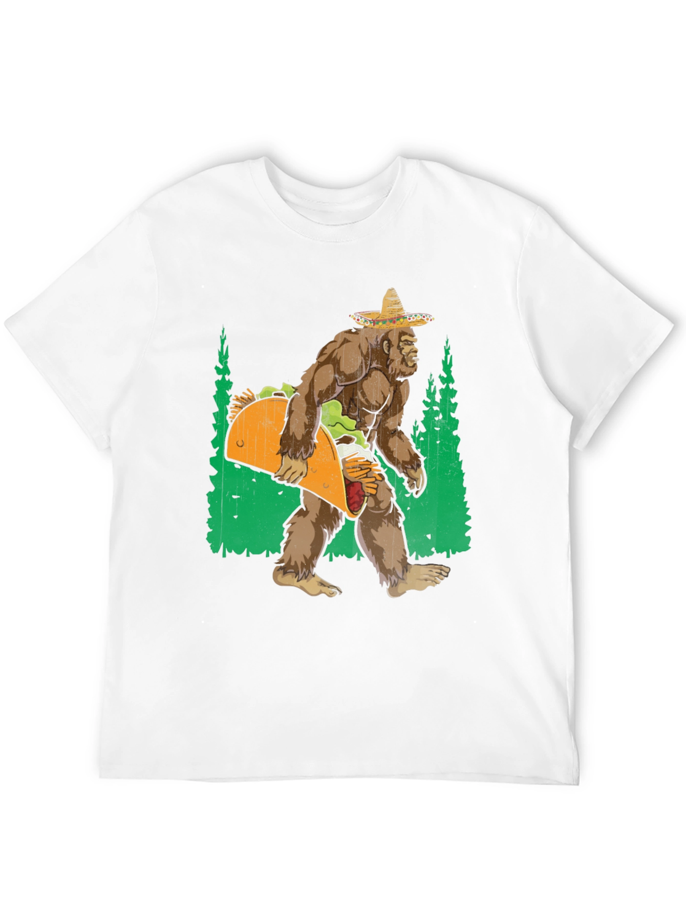 Bigfoot Taco T-Shirt - Funny Graphic Tee