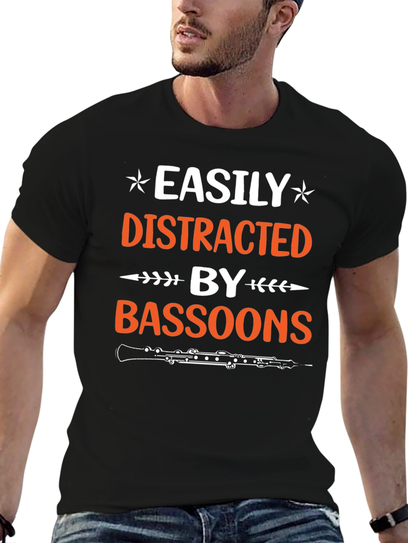 Easily Distracted by Bassoons T-Shirt