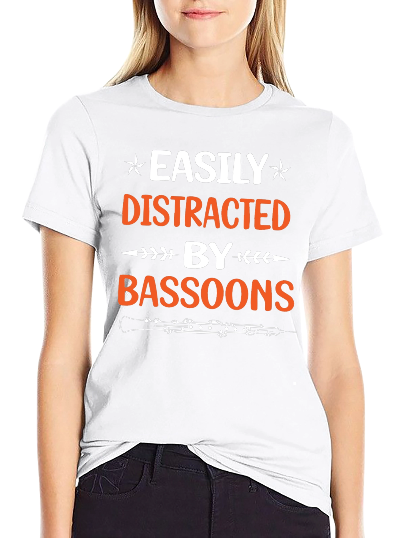 Easily Distracted by Bassoons T-Shirt