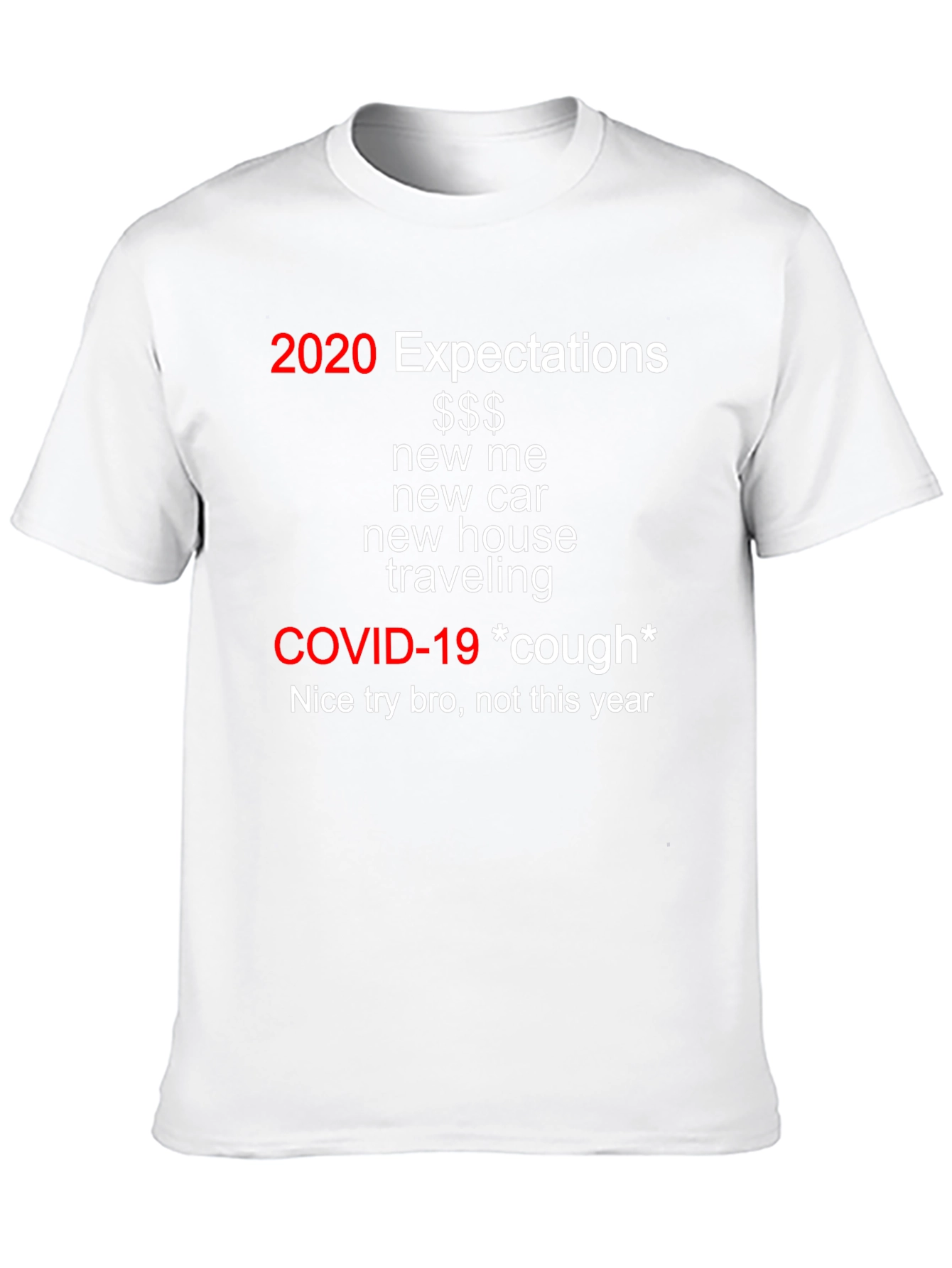 2020 Expectations T-Shirt COVID-19
