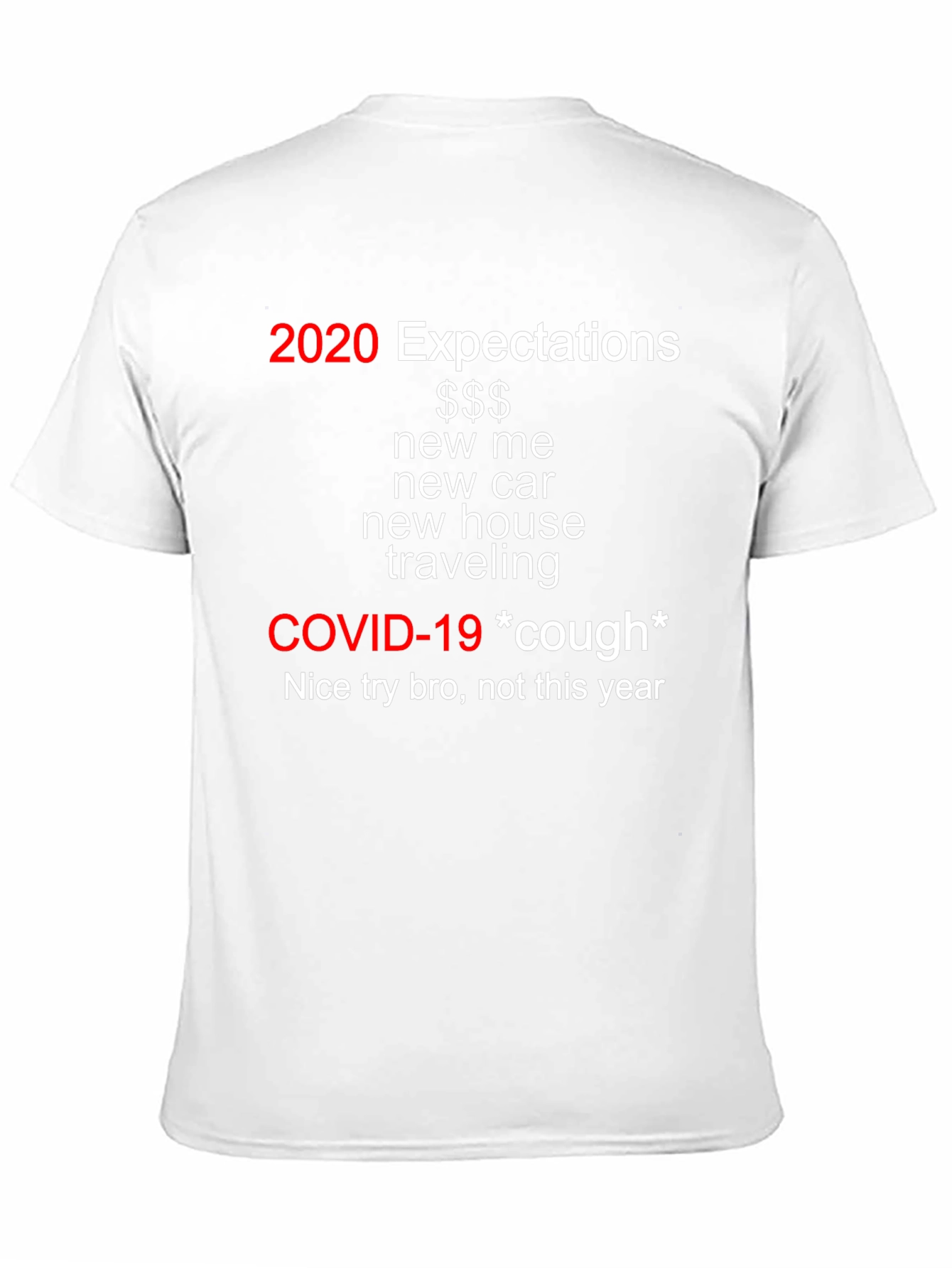 2020 Expectations T-Shirt COVID-19