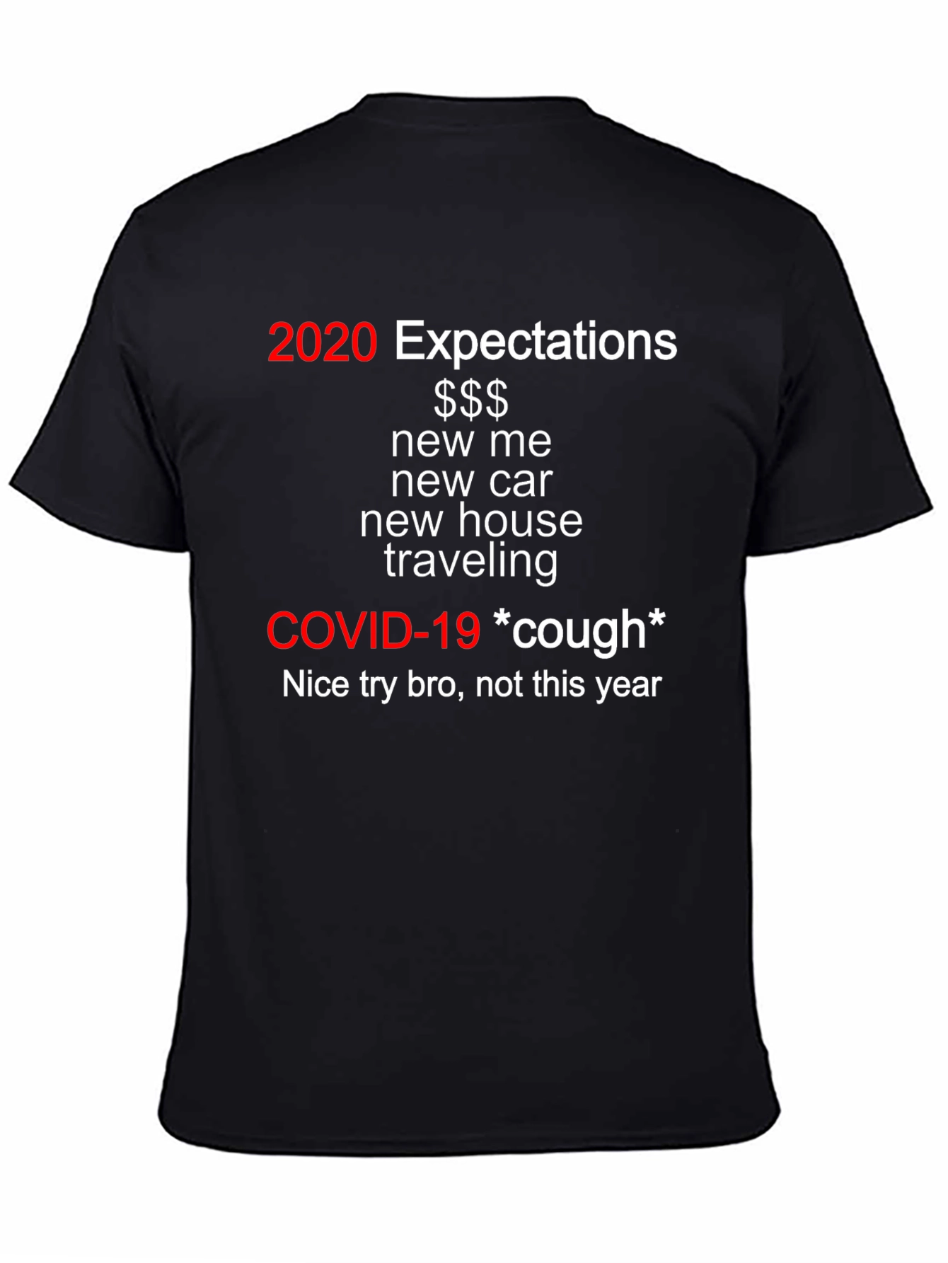 2020 Expectations T-Shirt COVID-19