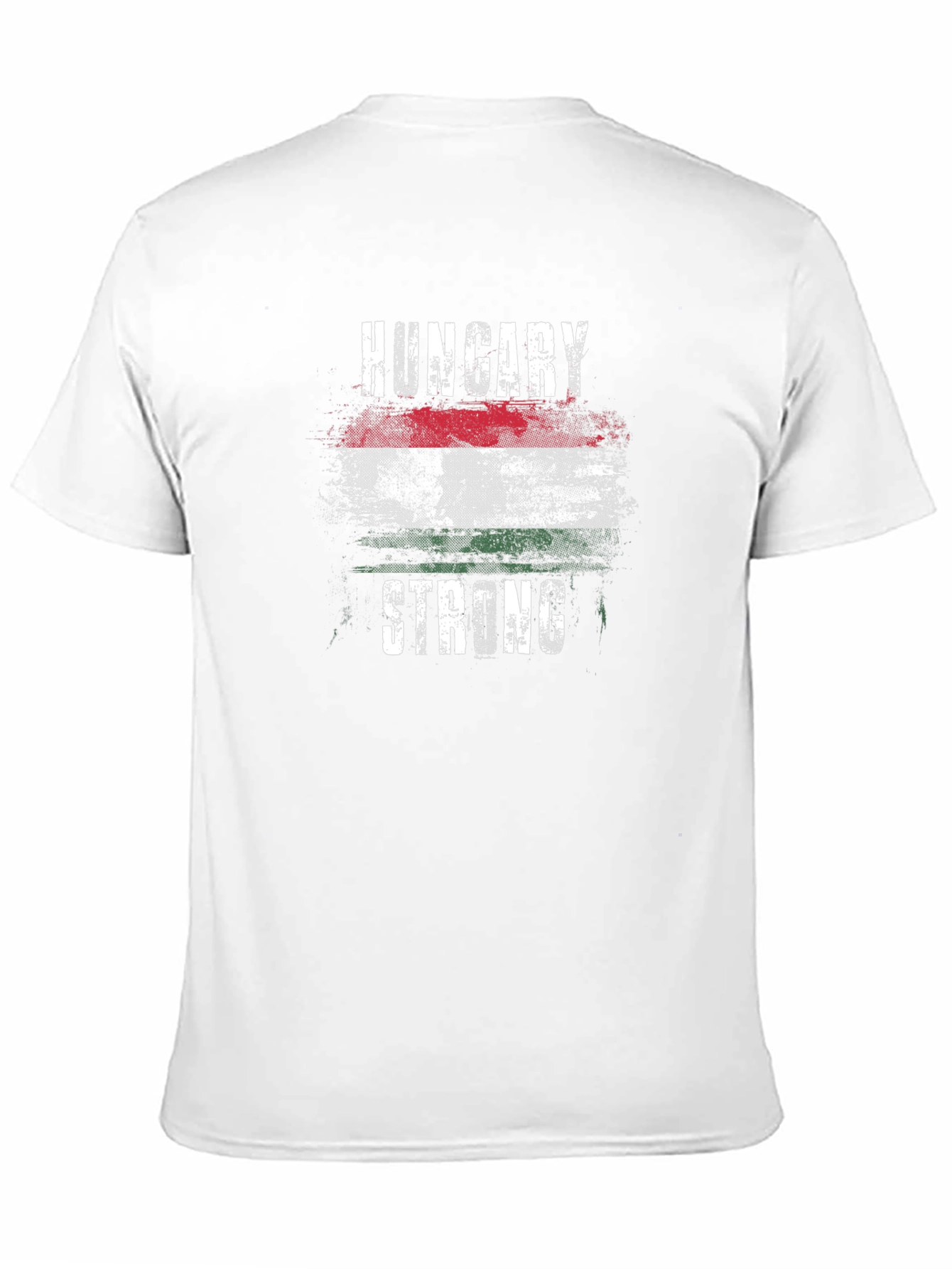 Hungary Strong T-Shirt - Mens Black Tee