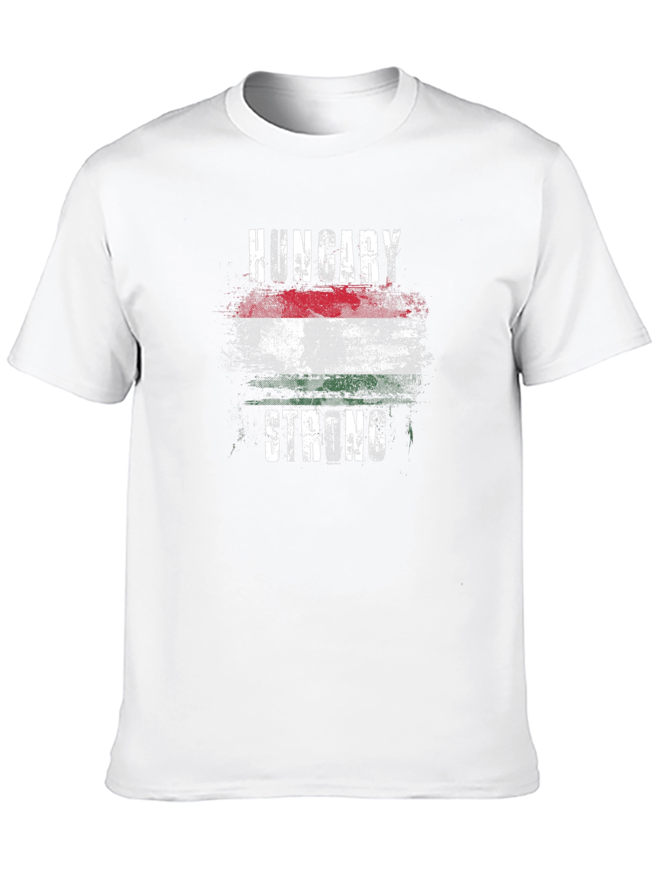 Hungary Strong T-Shirt - Mens Black Tee