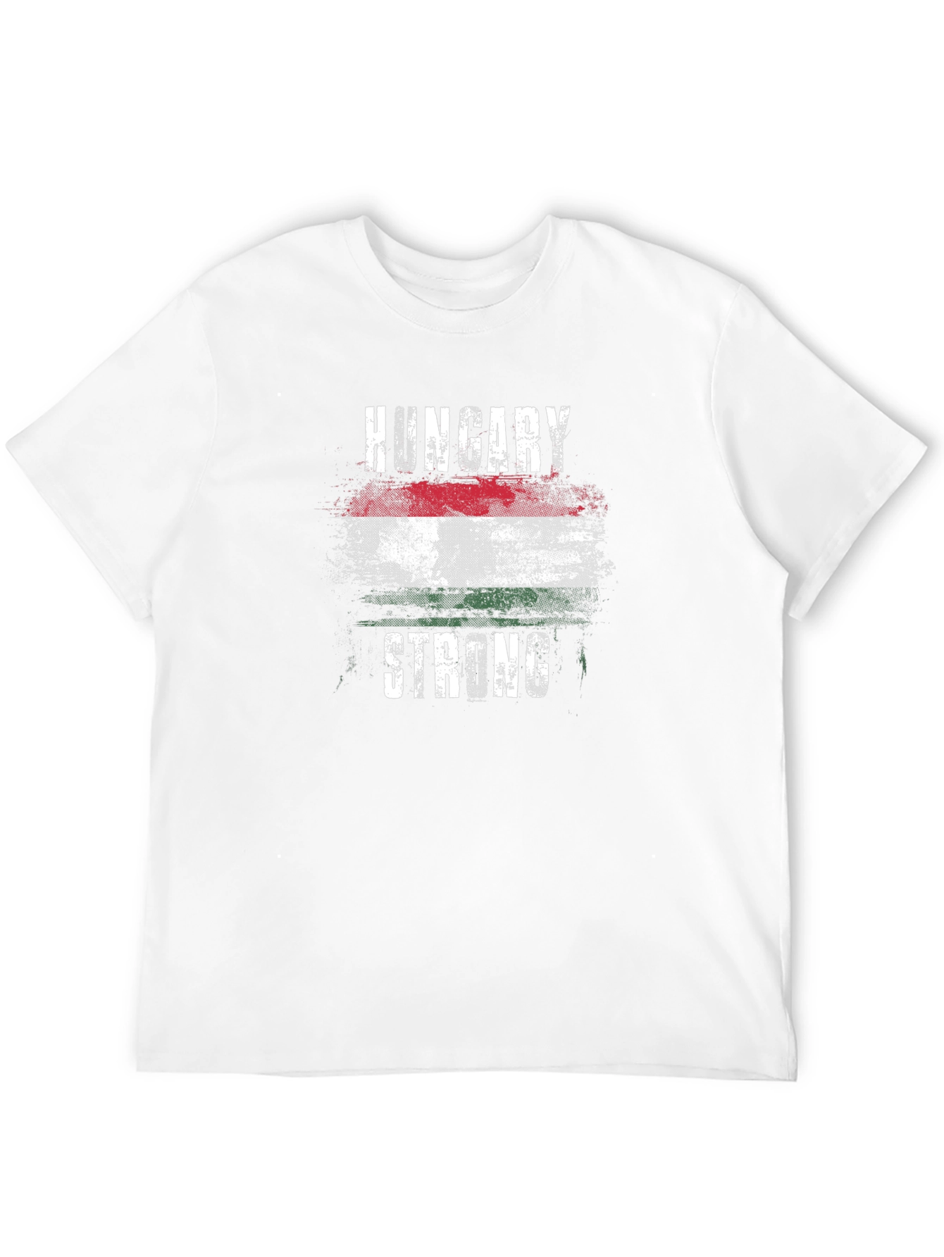 Hungary Strong T-Shirt - Mens Black Tee