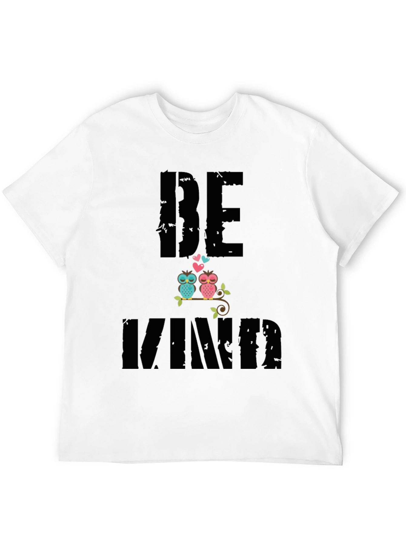 Be Kind Owl Graphic Print Tee