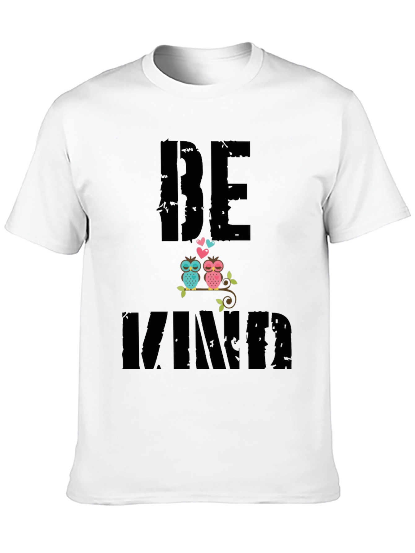 Be Kind Owl Graphic Print Tee