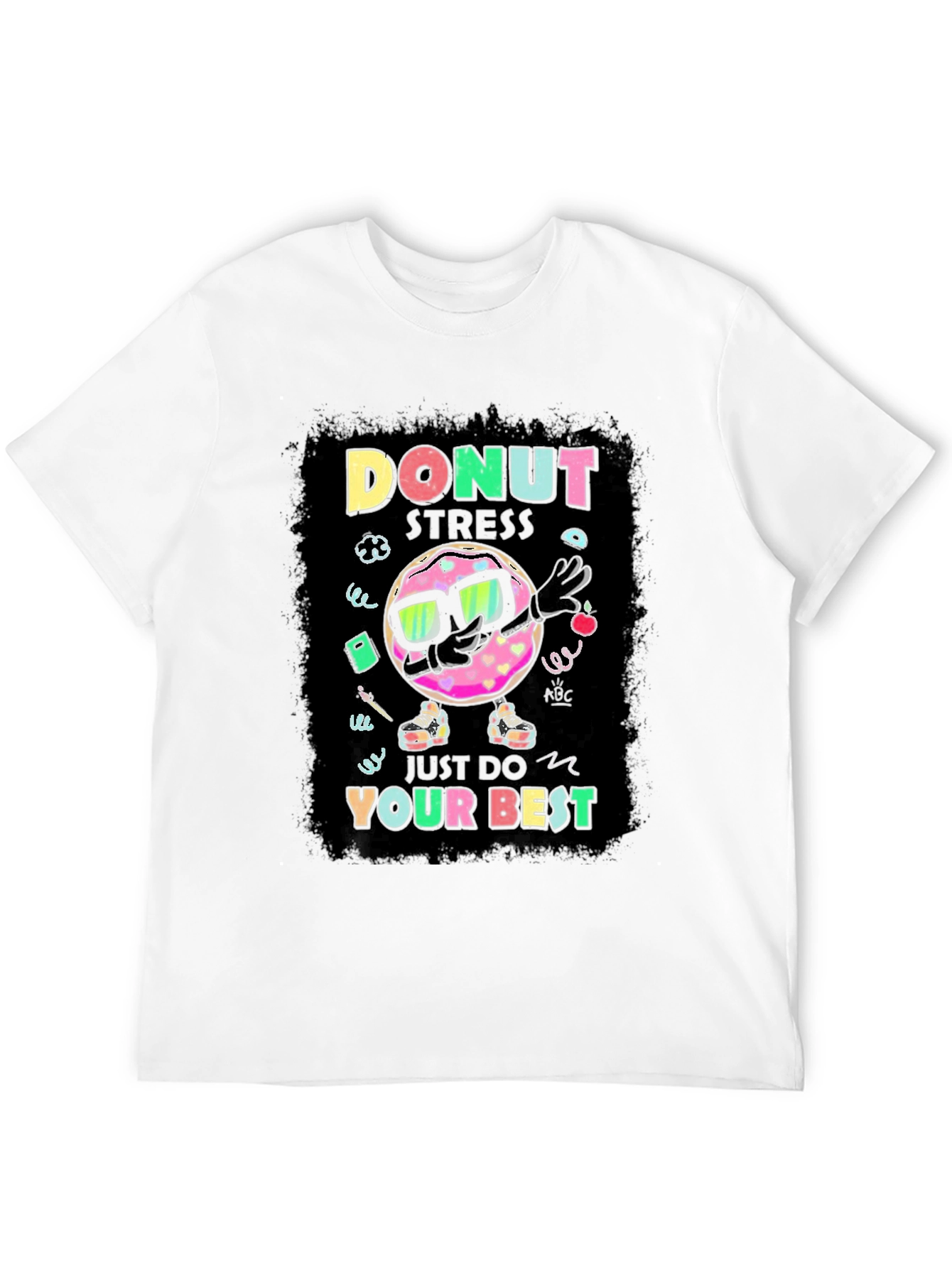 Donut Stress T-Shirt - Funny Motivational Tee