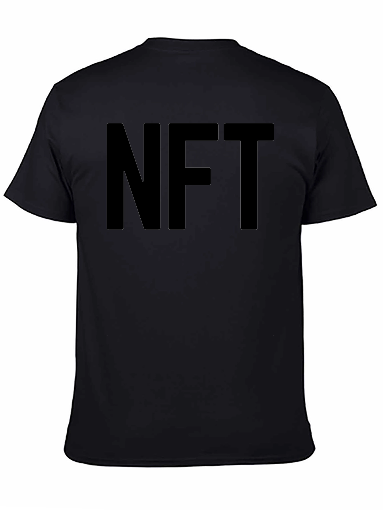 NFT Bold Statement Black T-Shirt